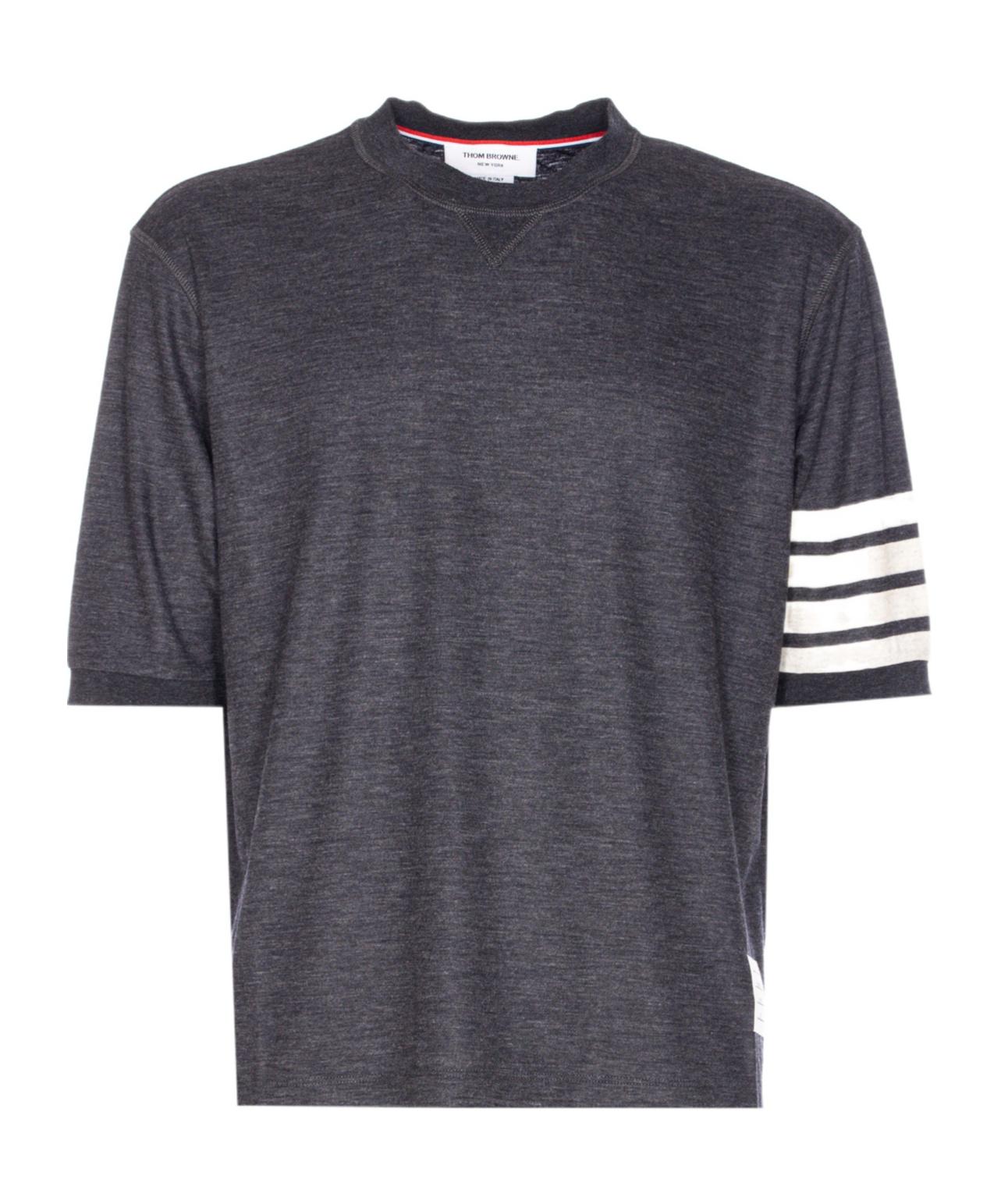 Thom Browne｜SHORT-SLEEVED ROUND NECK T-SHIRTS (FJS133A Thom Browne Short sleeve t-shirts for Men | Online Sale up