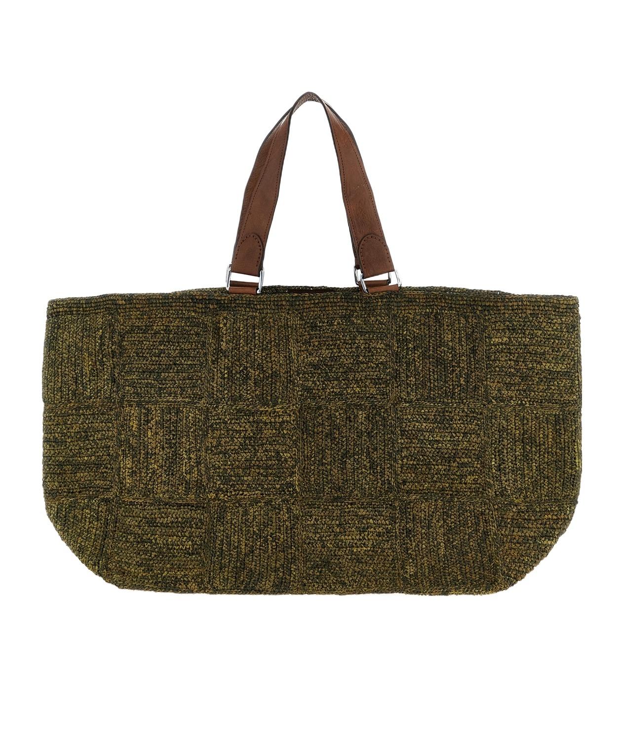 トートバッグ IBELIV 'Miray' shopping bag IBELIV - MIRAY TEA large shopping bag in RAFFIA - Caprice