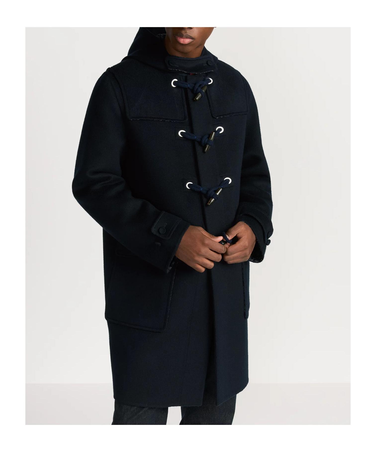 Dior Icons Duffle Coat in Blue for Men | Lyst