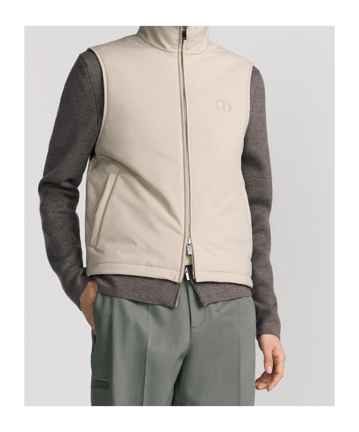 Dior Homme Cd Icon Zipped Vest in Natural for Men | Lyst UK