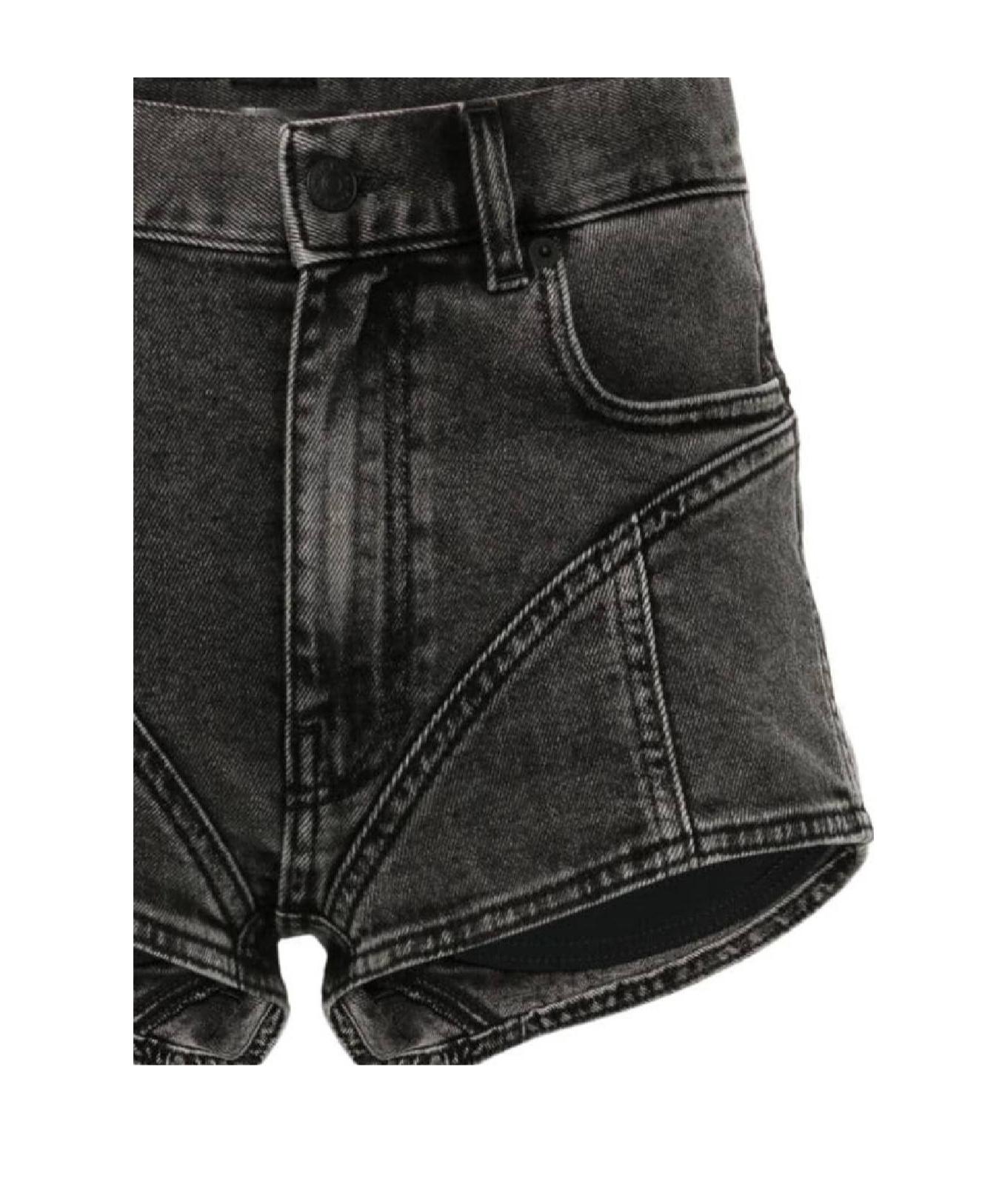 Mugler Jean and denim shorts for Women | Online Sale up to