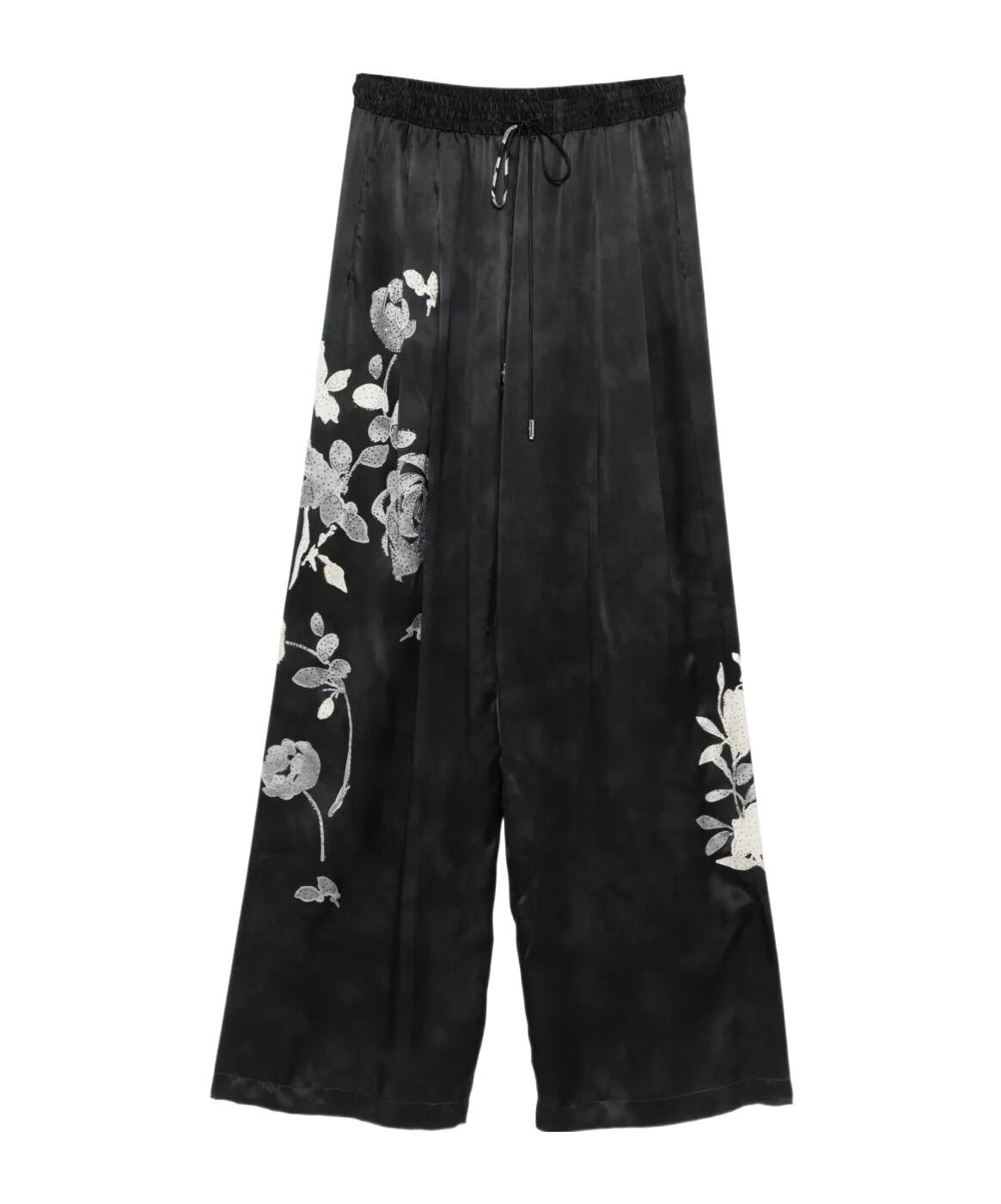 パンツ ERMANNO SCERVINO WIDE-LEG TROUSERS IN PRINTED VISCOSE Ermanno Scervino - St Macula Leopard Print Pant