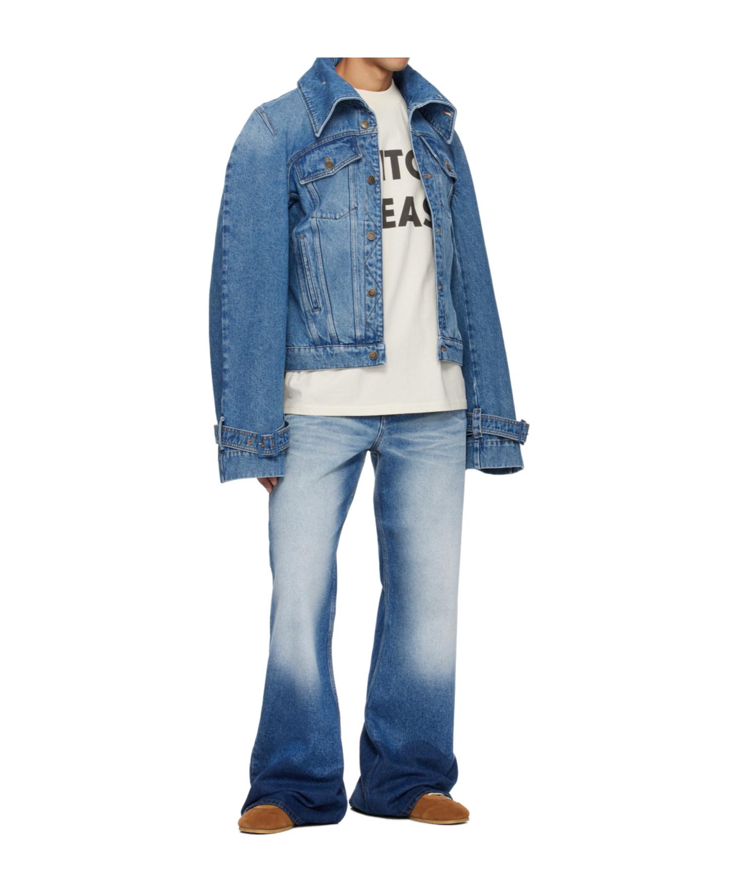 パンツ EGONlab samy wide leg jeans S SAMY WIDE LEG JEANS – EGONLAB