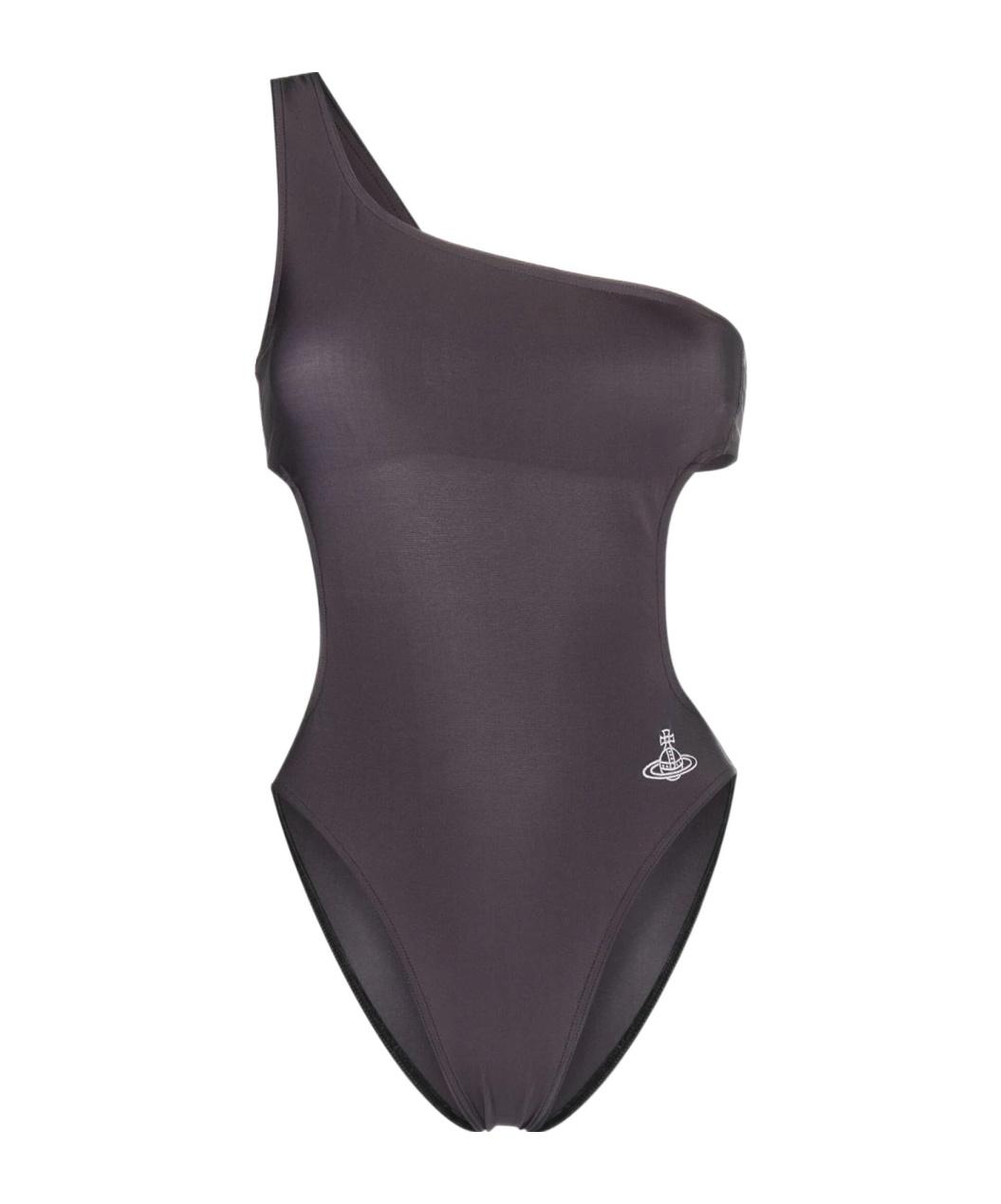 Vivienne Westwood Orb Embroidered One-Piece Swimsuit in