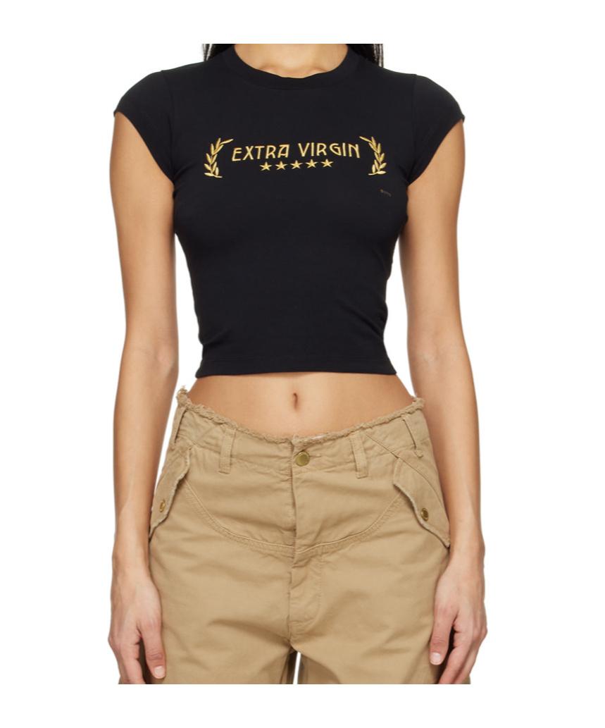Eytys｜SHORT-SLEEVED ROUND NECK T-SHIRTS (Leon Faded Nav Eytys｜SHORT-SLEEVED ROUND NECK T-SHIRTS (Leon Faded Nav