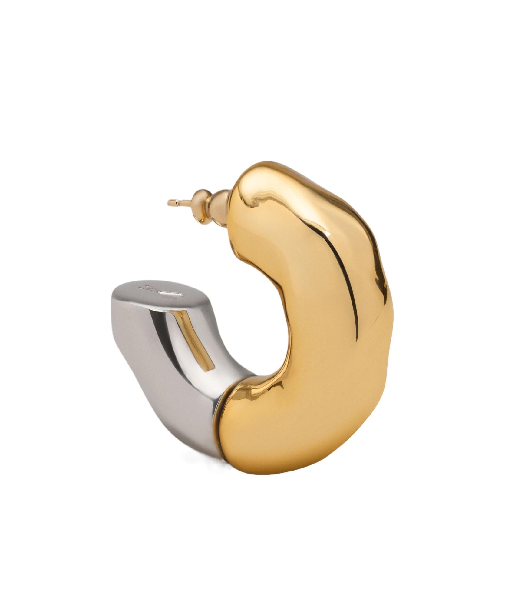 AMI PARIS【送料込】Heart logo Earrings Gold Small Ami de Cœur Earrings by AMI Paris on Sale
