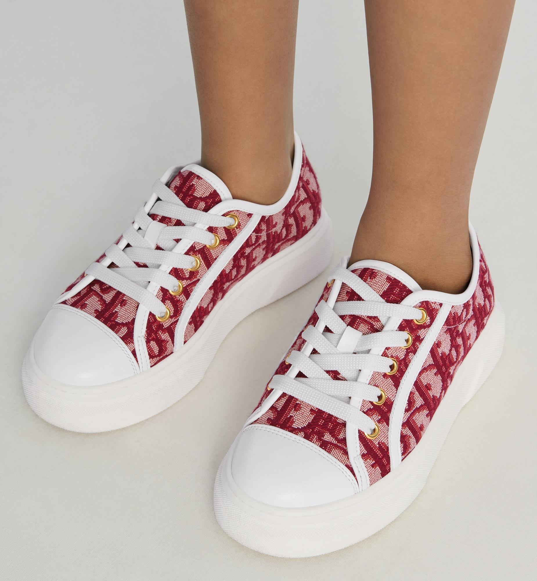 Dior Kids' Low-Top Sneaker in Red | Lyst