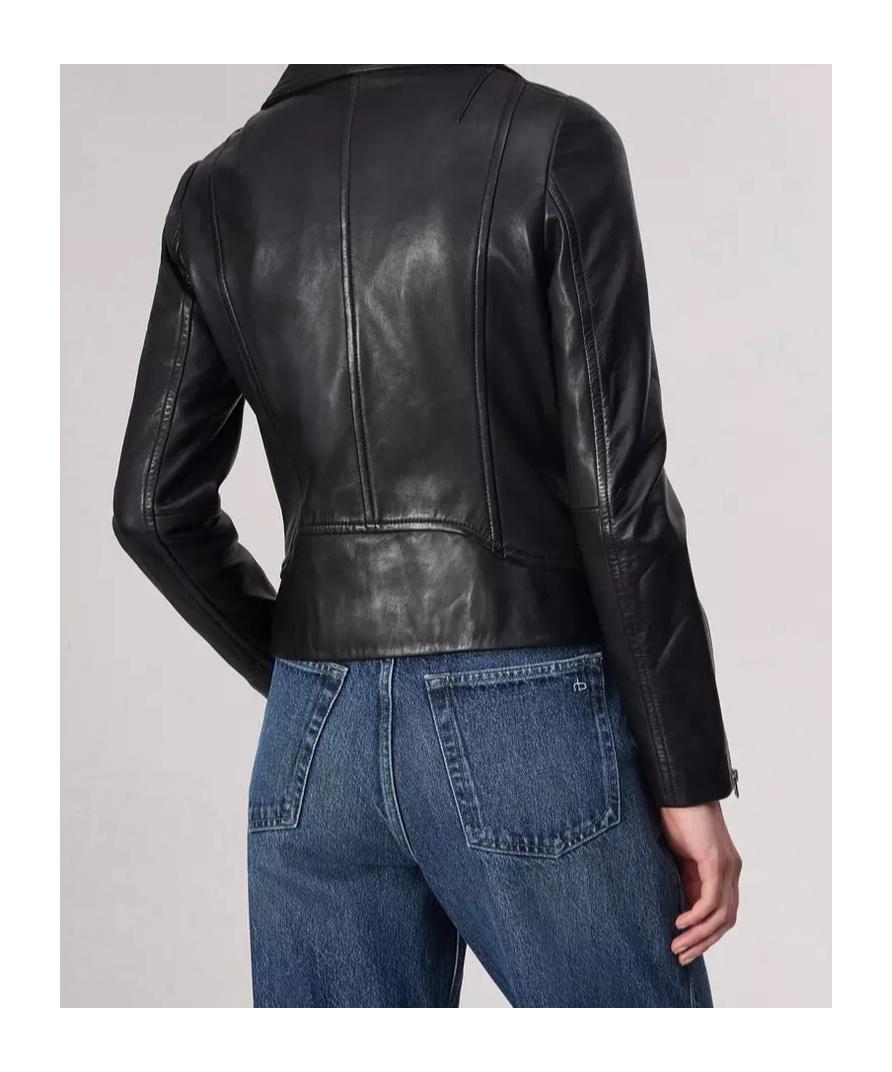 rag & bone ブラックレザーライダースジャケット rag & bone ブラックレザーライダースジャケット