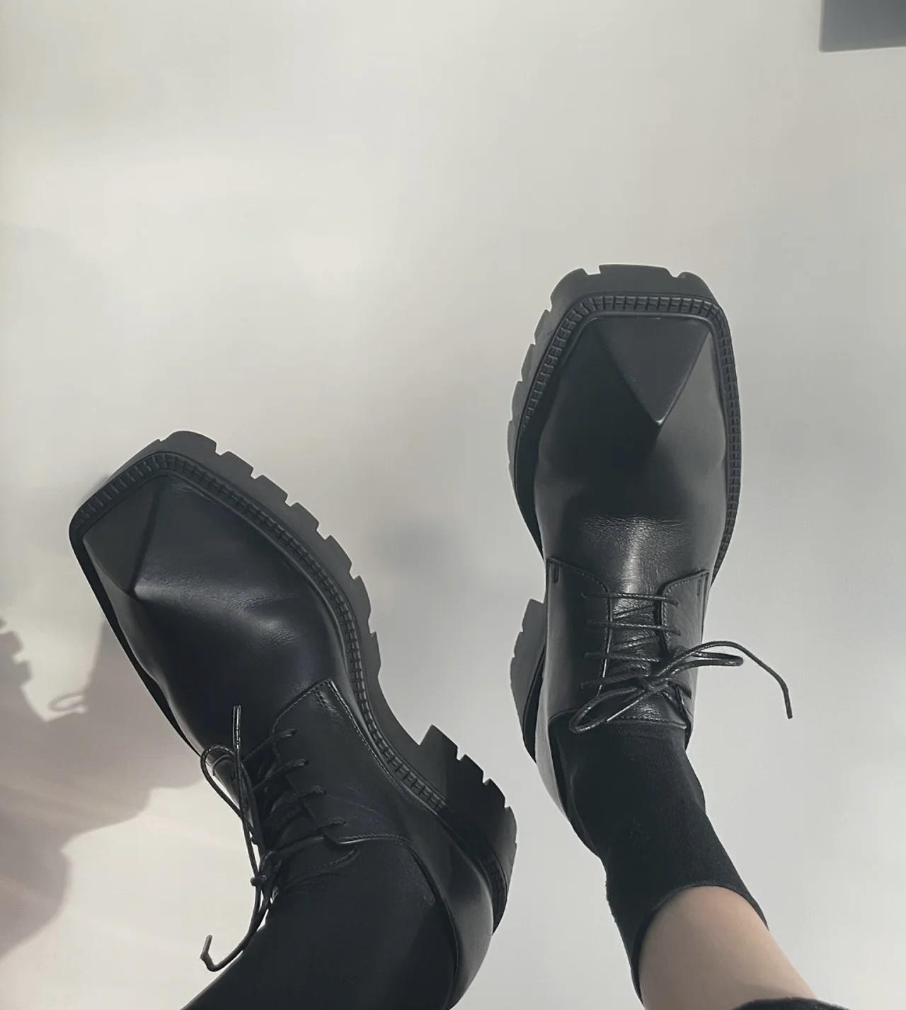 靴 ymym balenciaga Rhino 41 Balenciaga Rhino Derby Shoes in Black for Men | Lyst