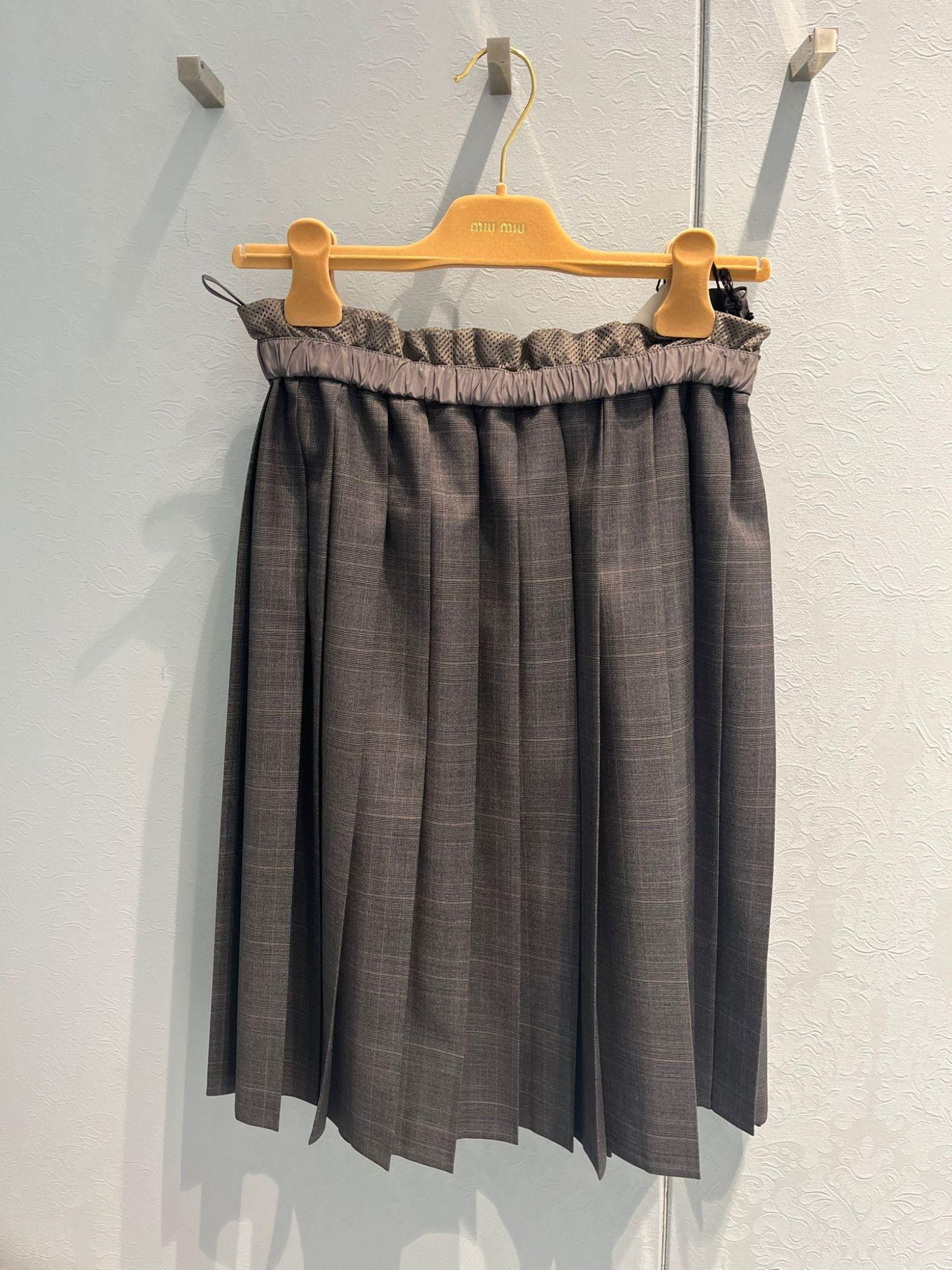 Miu Miu Mid-length skirts for Women | Online Sale up to 60