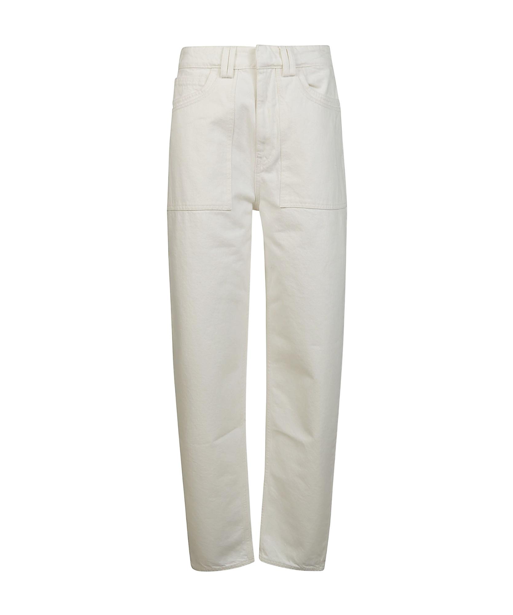 パンツ RED VALENTINO Women Straight Pants 2R0RBG60 WHITE RED Valentino Jeans for Women | Online Sale up to 81% off | Lyst
