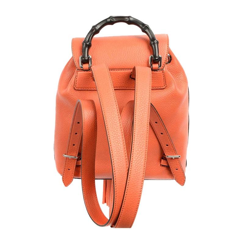 Gucci Bamboo Sac Series Backpacks in Orange | Lyst display picture 3