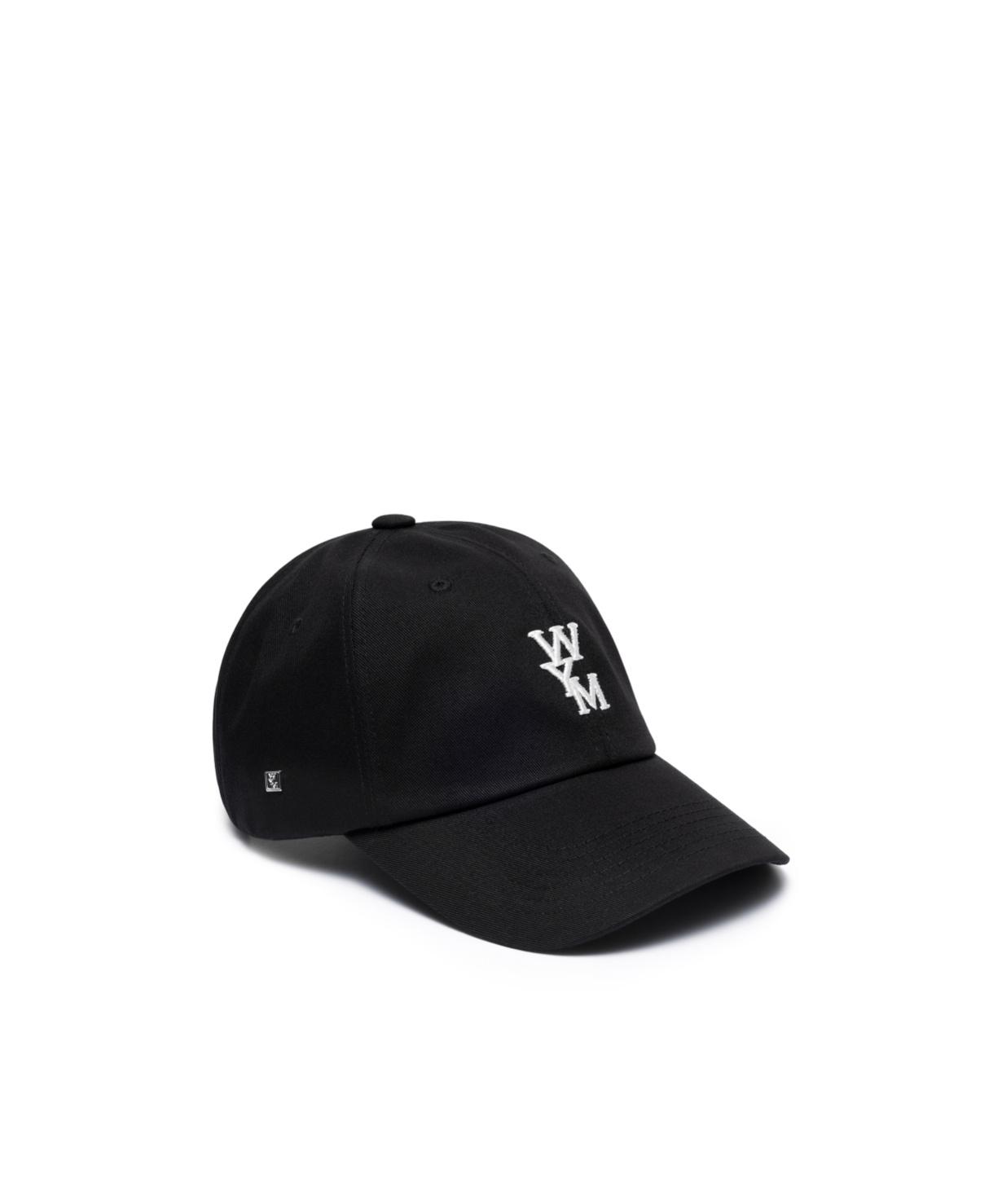 [Wooyoungmi] Embroidered Ball Cap Brown シャイニーテミン着用 WOOYOUNGMI Black Embroidered Ball Cap Wooyoungmi