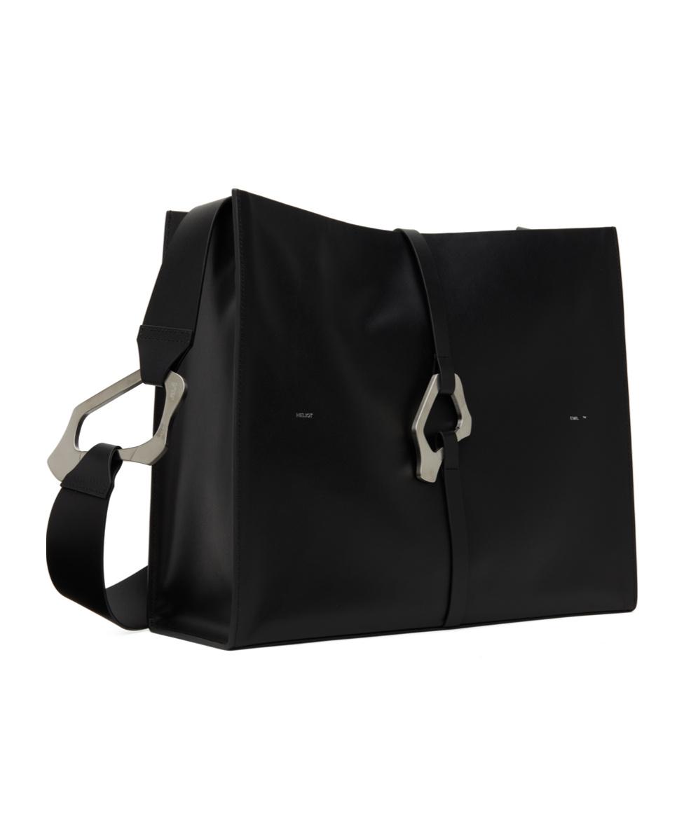 バッグ heliot emil bag HELIOT EMIL ++ LEATHER CARABINER BOX BAG