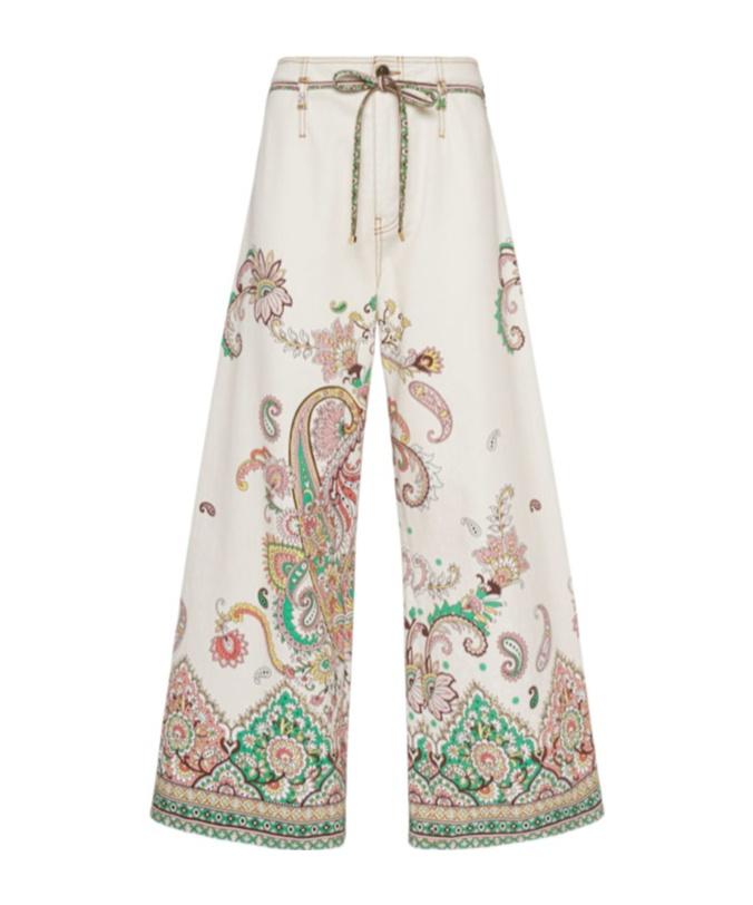 デニム・ジーパン ETRO Woman Jeans White WRNB0006AK771 X0802 エトロ ETRO デニム レディース マルチカラー Jeans