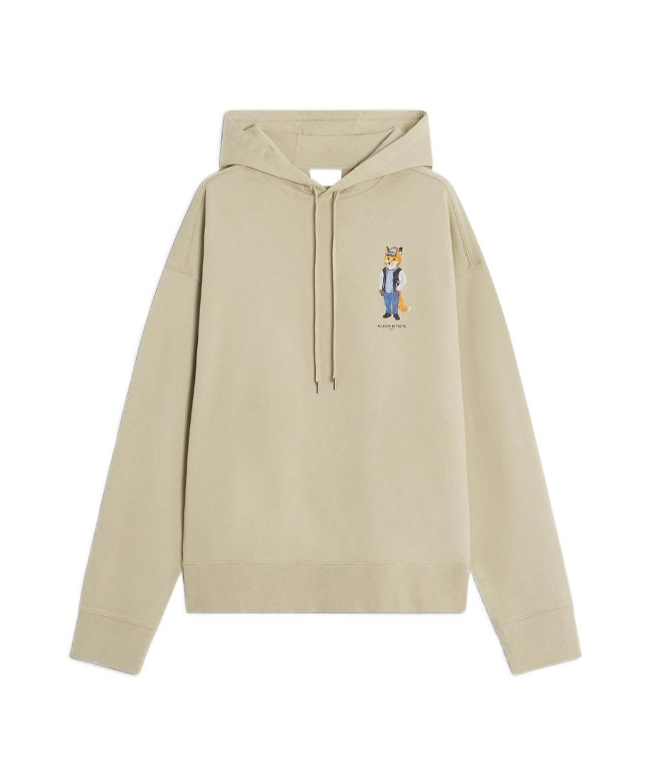 MAISON KITSUNE｜HOOD/ZIP-UP (WATERFALL OVERSIZE HOODIE ( BOLD FOX HEAD PATCH COMFORT ZIPPED HOODIE | Maison Kitsuné
