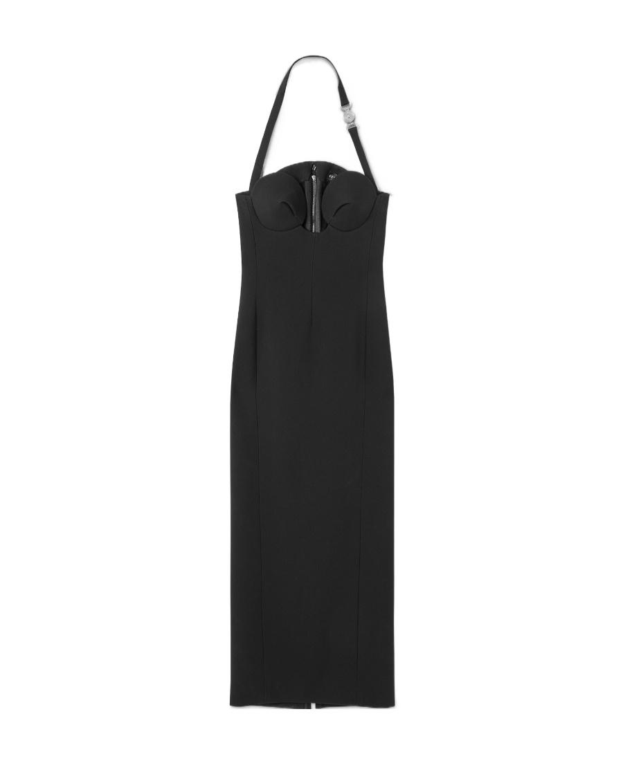 versace medusa 95 midi dress Versace Medusa '95 midi dress in black (17319)