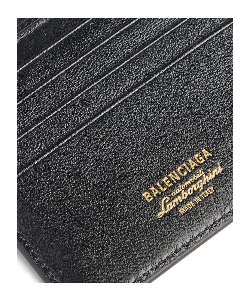 【送料込】BALENCIAGA★Lamborghini Square Folded ウォレット Balenciaga Automobil Lamborghini Square Folded Wallet Black - JP