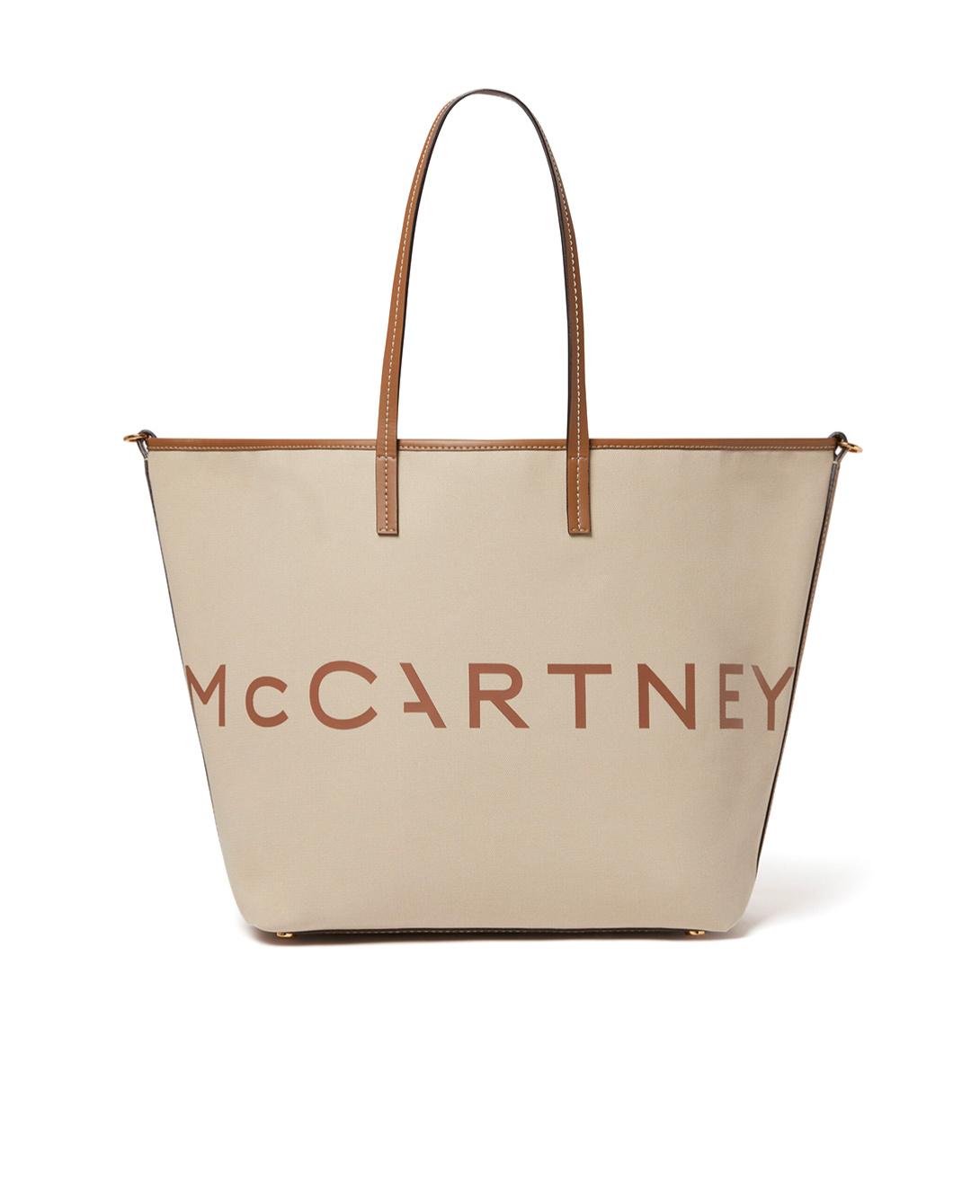 トートバッグ Stella McCartney 'SMC BananatexR' large shopping bag Stella McCartney Smc Bananatex Large Tote Bag in Natural | Lyst