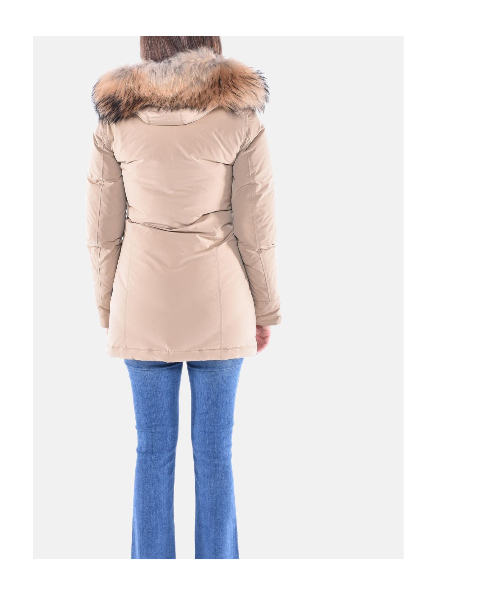 Woolrich Luxury Arctic Raccoon Parka in Natural | Lyst