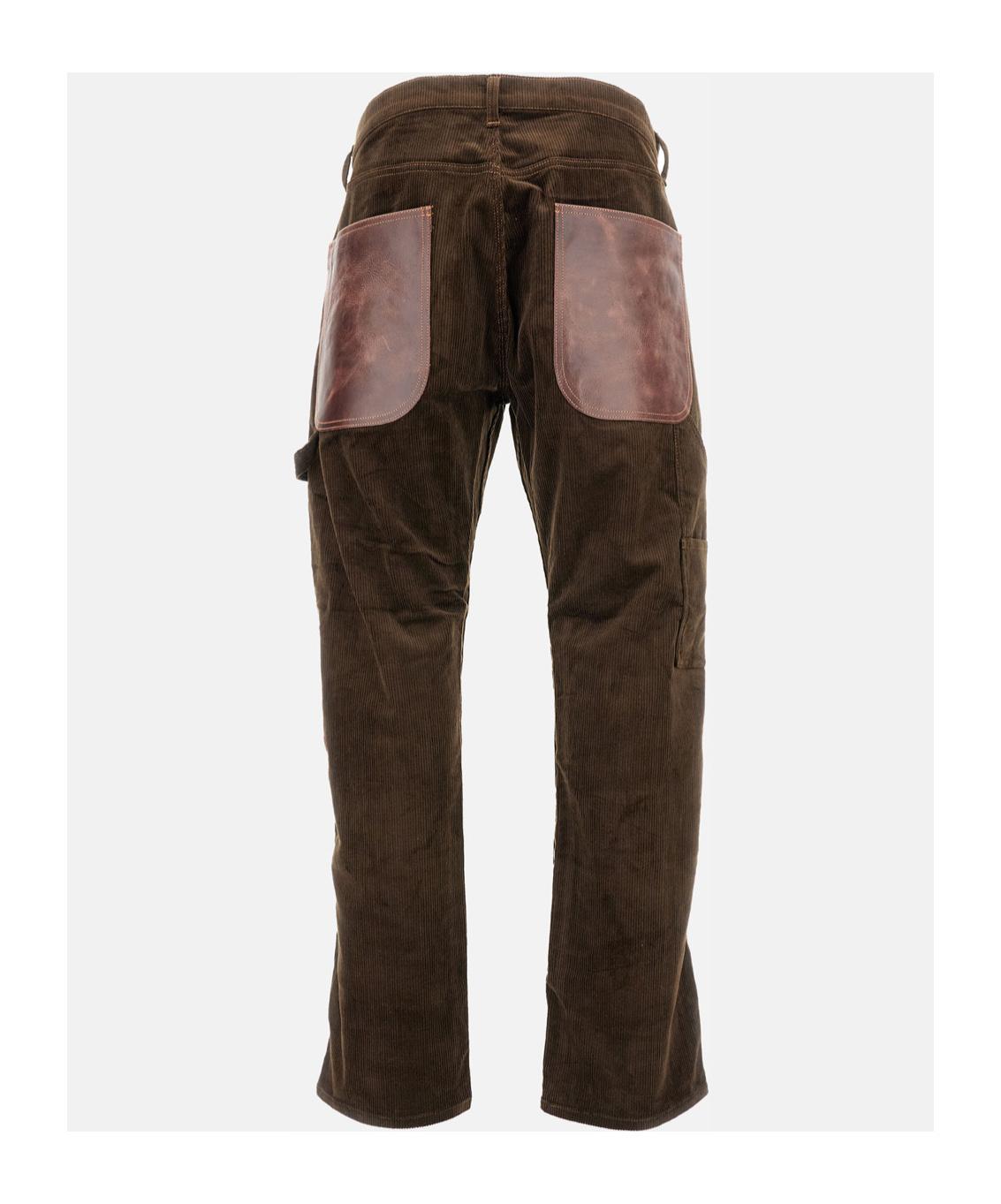 パンツ Junya Watanabe belt design chinos Junya Watanabe MAN Wool Tapered Pants in Black | SVD
