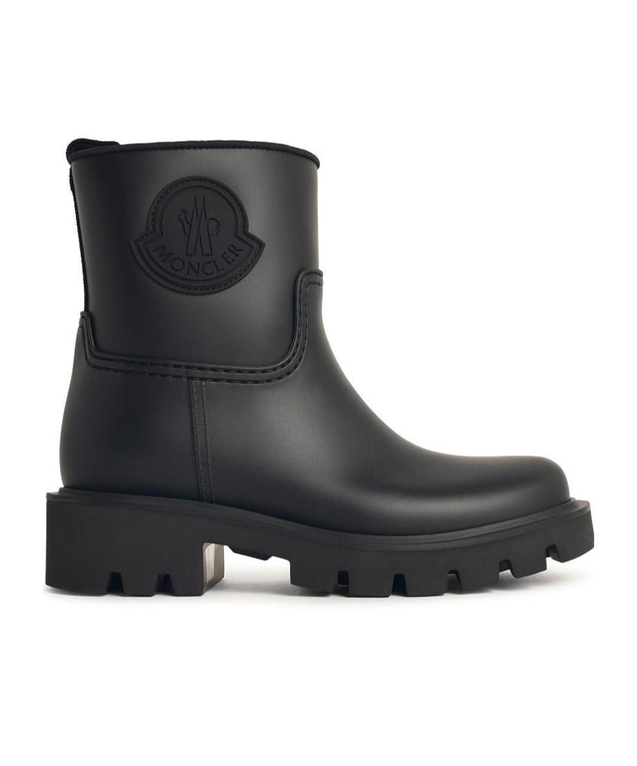 MONCLER モンクレール KICKSTREAM アンクル レインブーツ Moncler Kickstream Waterproof Rain Boots | Black | FARFETCH