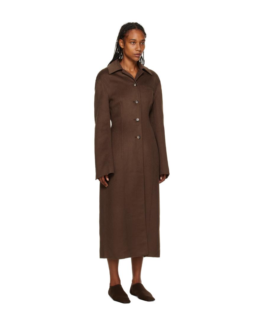 Nanushka wool coat best sale