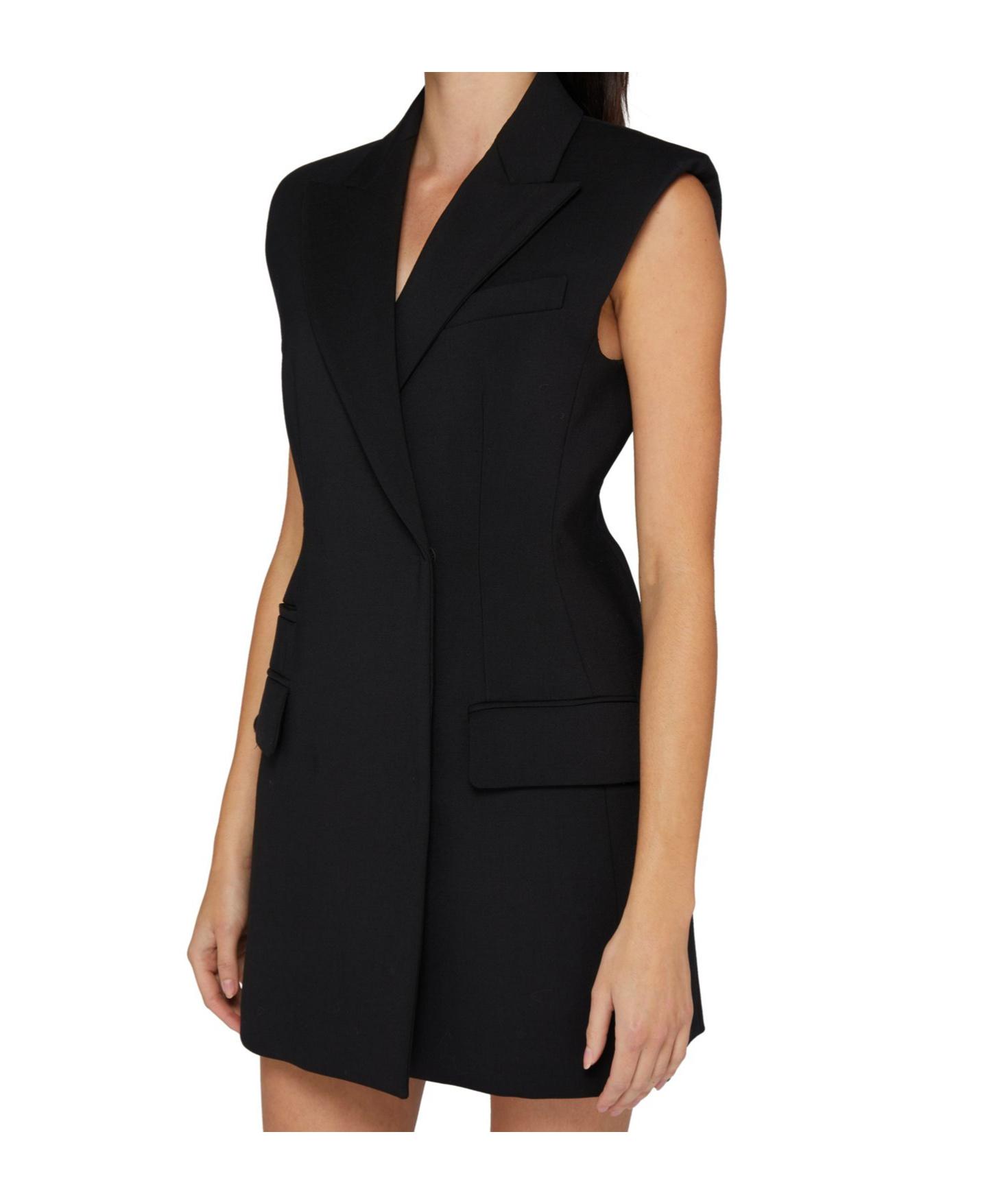 Sportmax Adepto Mini Dress in Black | Lyst