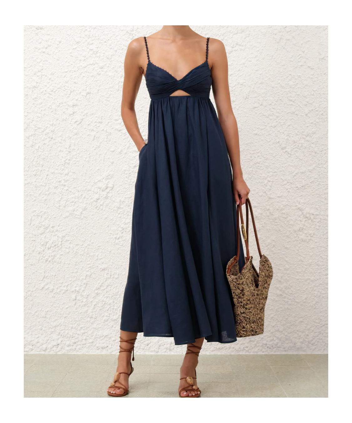 zimmermann linen maxi dress Zimmermann Lucky floral linen lace maxi dress