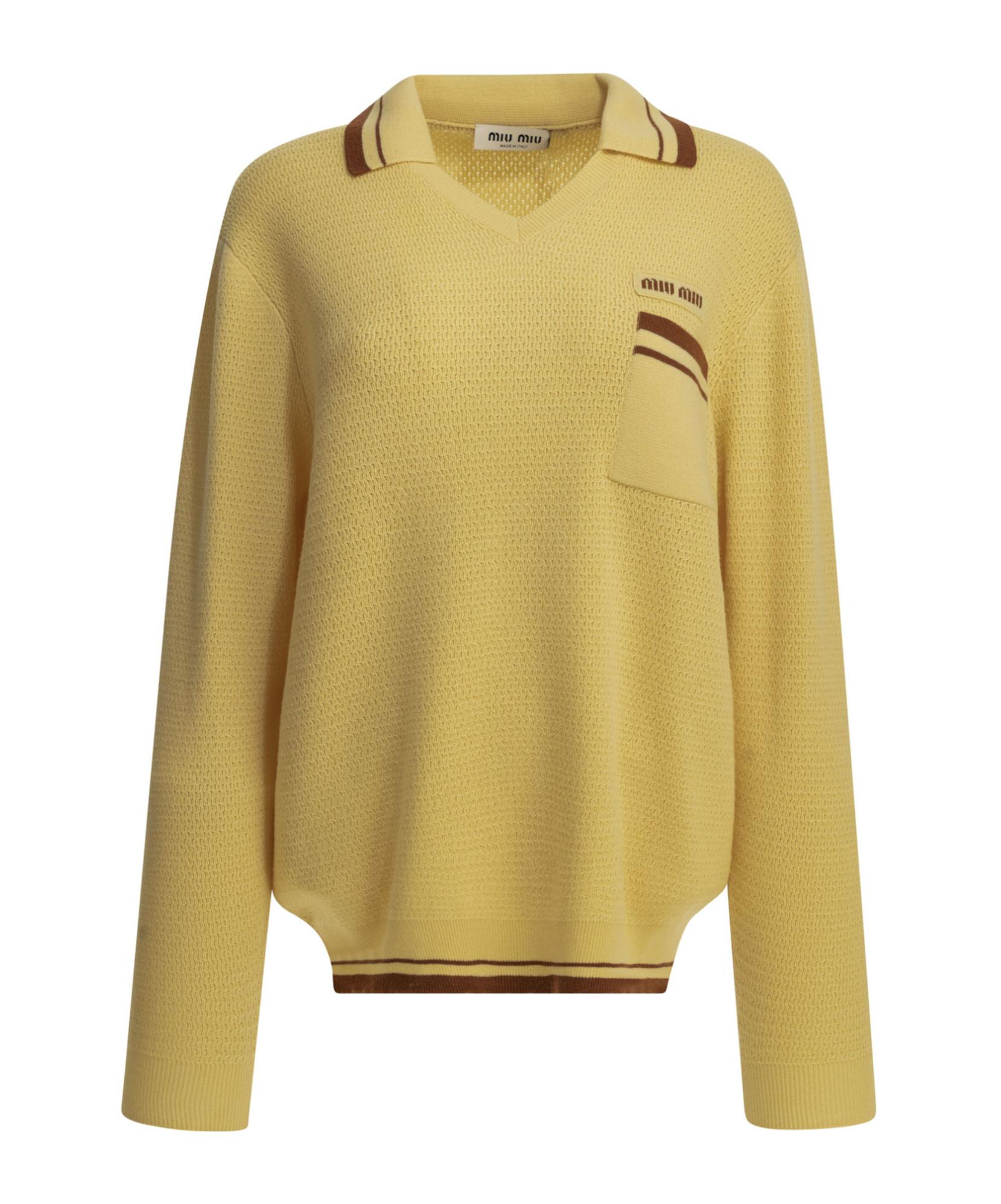 Yellow Miu Miu Tops for Women | Lyst