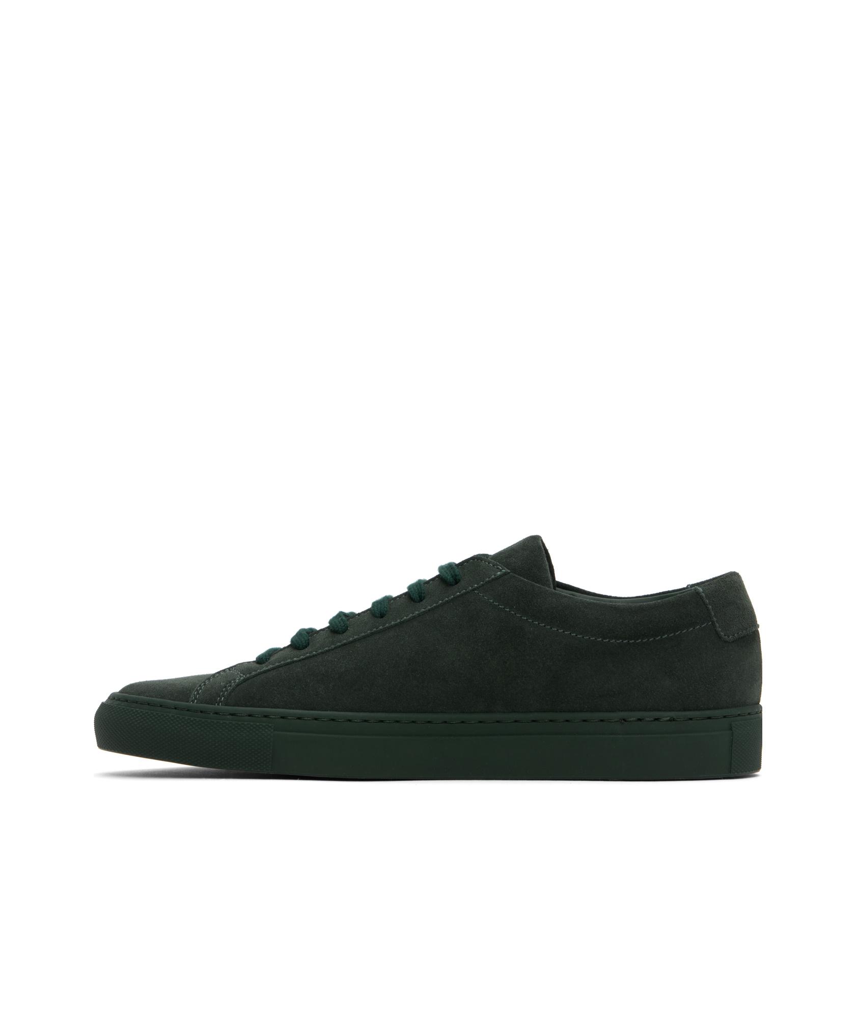 Common Projects Suede Sneakers in Green for Men Lyst