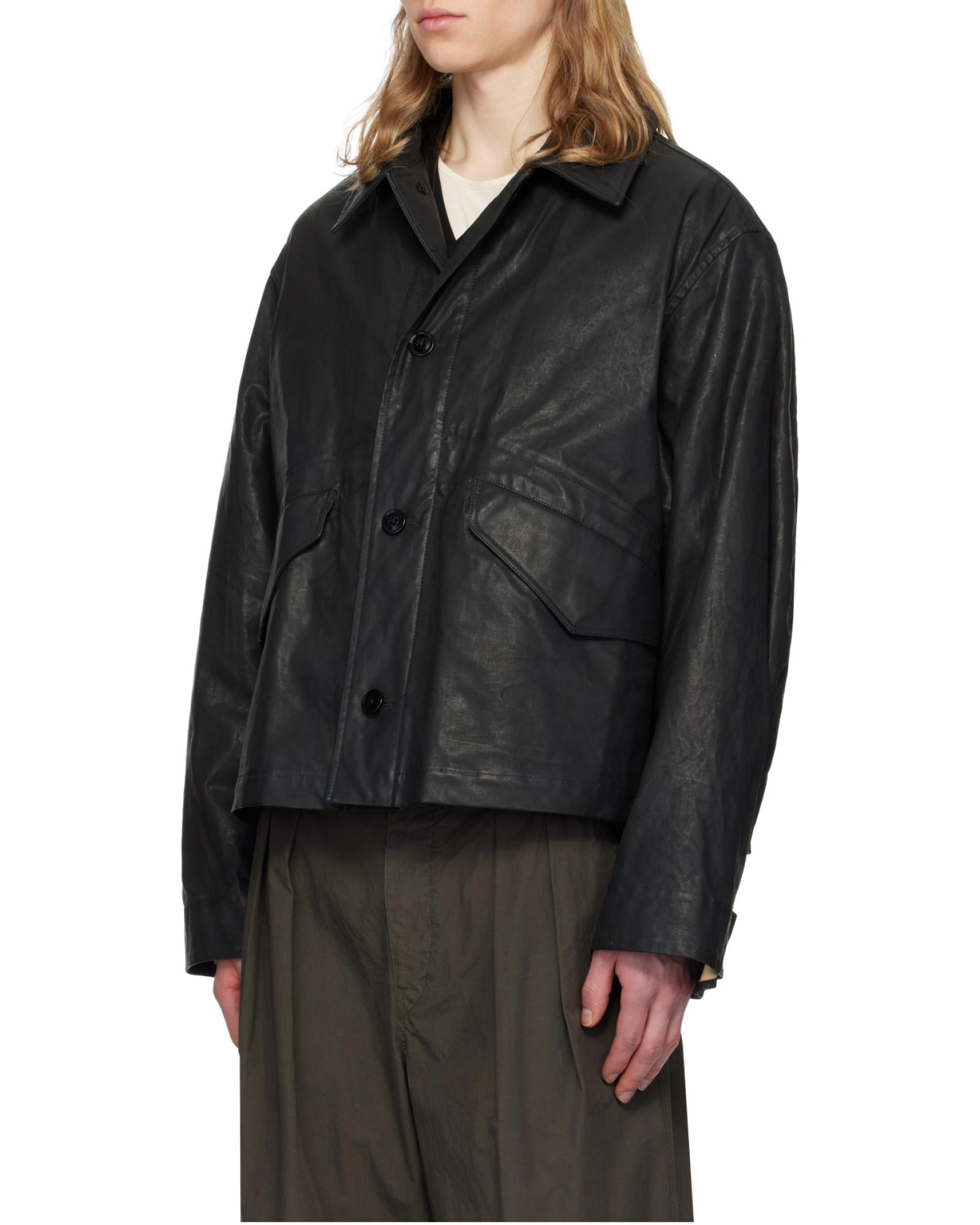 Lemaire Biker Blouson in Black for Men | Lyst