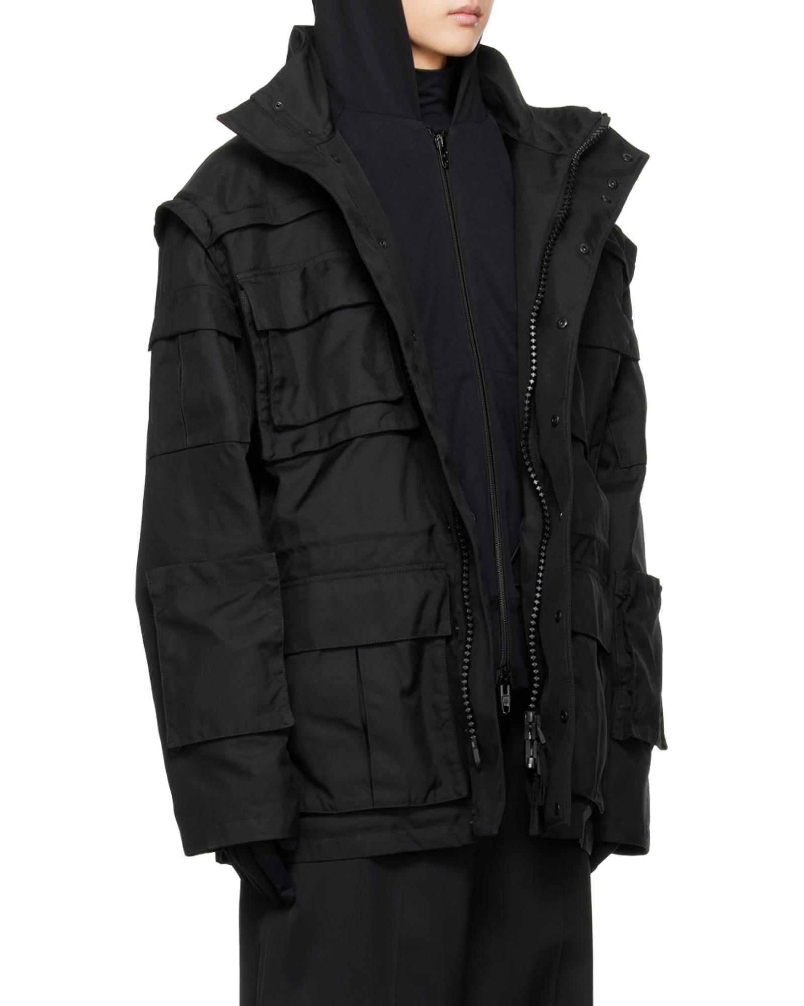アウターその他 BALENCIAGA Oversized Padded Jacket Black 18454573_55741275_600.jpg