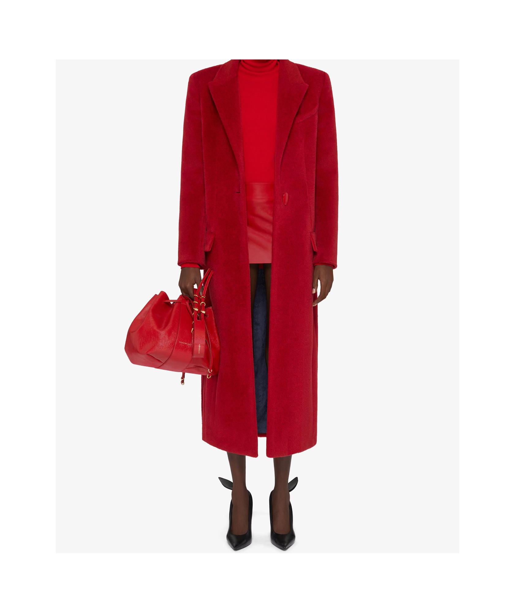 コート GIVENCHY RED WOOL COAT Givenchy Coat in Red | Lyst