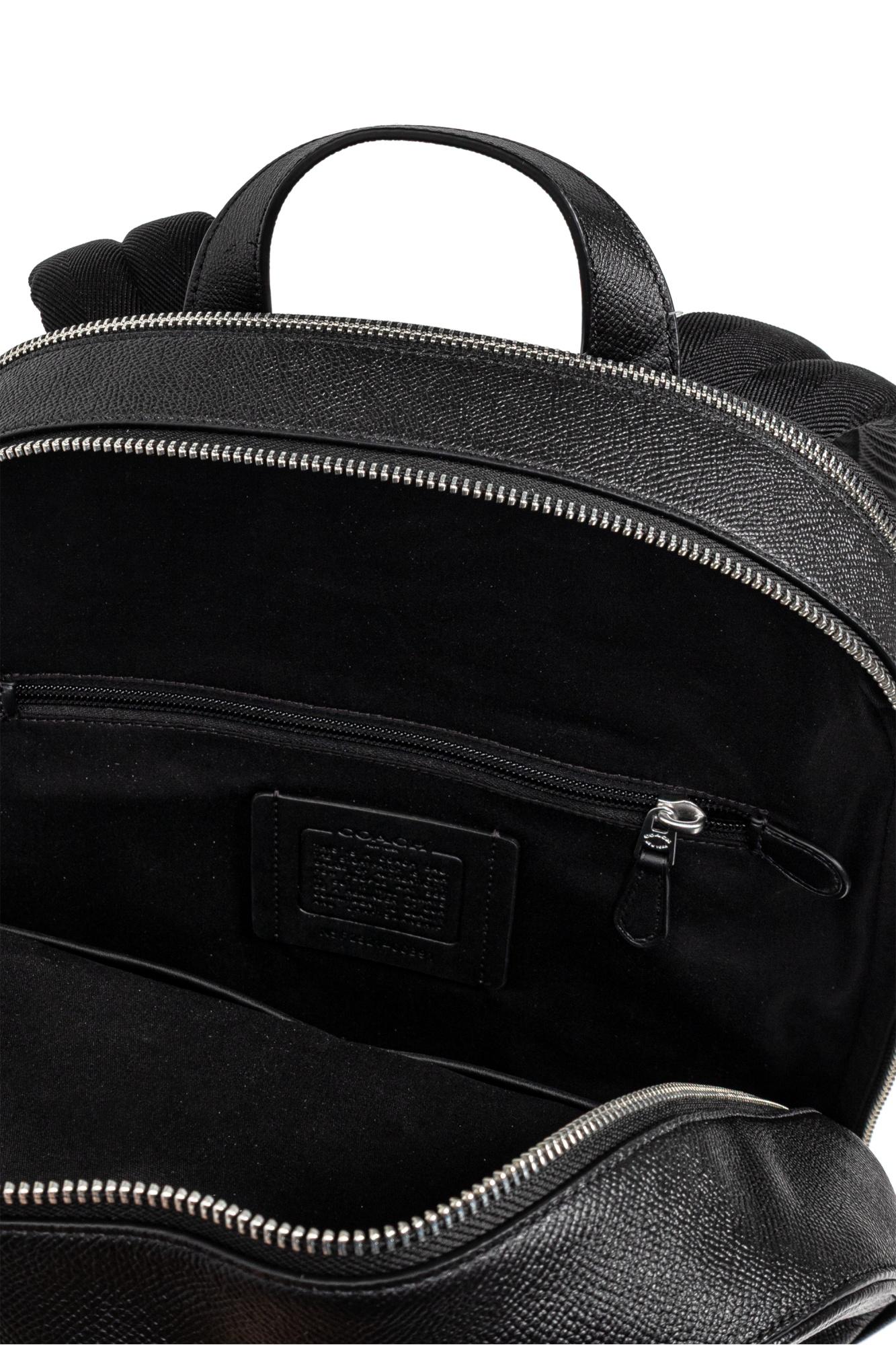 COACH Hudson Backpack in Black for Men | Lyst