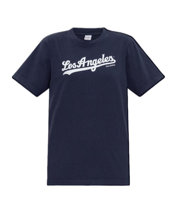 Tシャツ・カットソー Sporty & Rich Water Drink T-Shirt TS472PW Sporty & Rich Drink More Water Tee Blue | BSTN Store