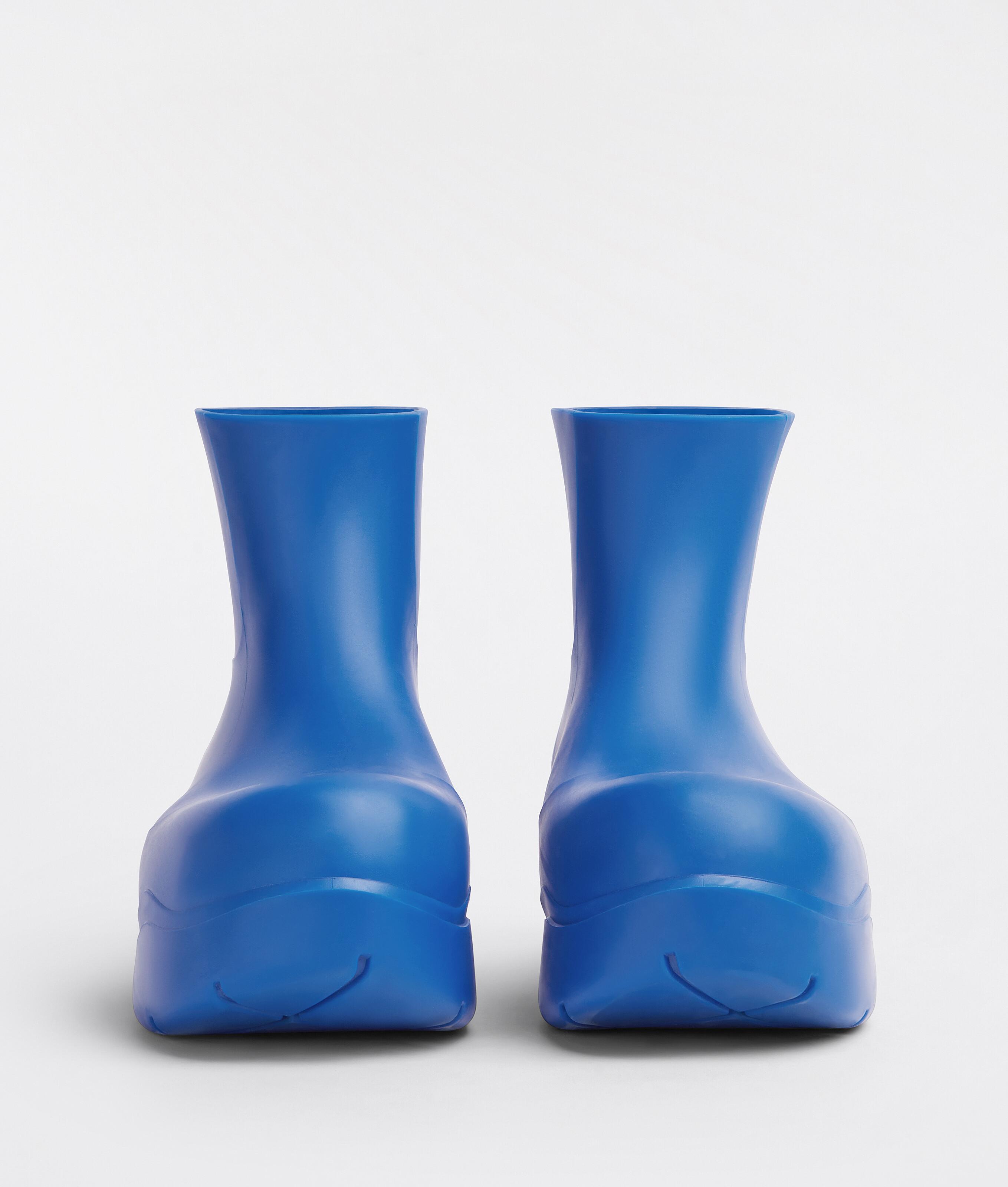 BOTTEGA VENETA Men’s Blue Rubber Puddle Ankle Rain Boots Size 42 US Size 9 NWT Bottega Puddle | eBay main image 3