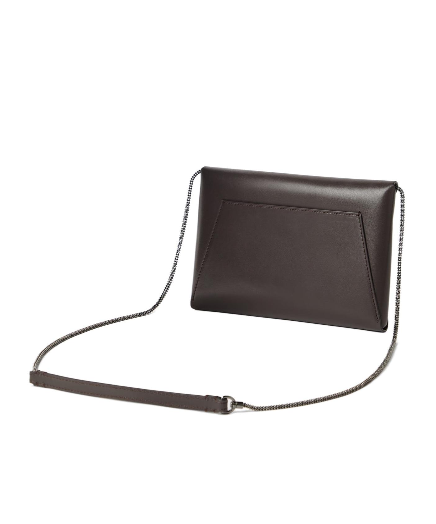 Brunello Cucinelli Duo Foldover Top Clutch Bag | Lyst