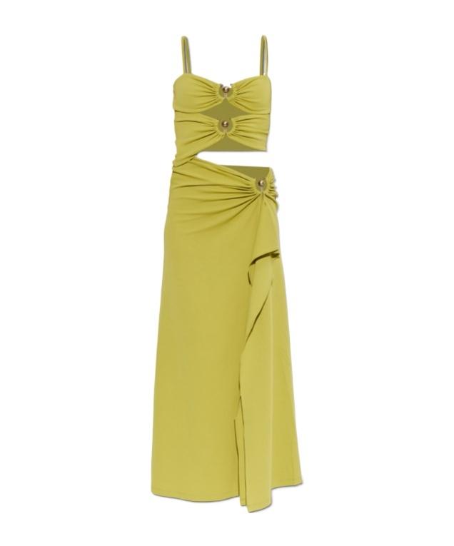 christopher esber ruched orbit split dress Ruched Orbit Split Dress