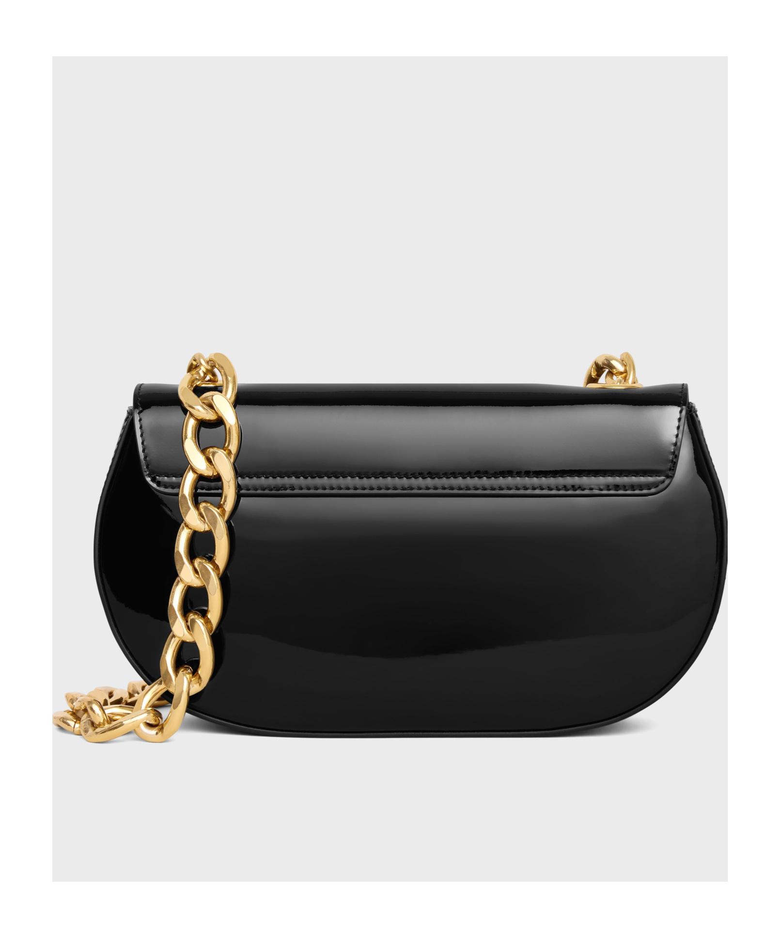 【CELINE】BESACE TALULAH SHOULDER BAG Celine Besace Talulah Chain Crossbody Bag In Black | ModeSens