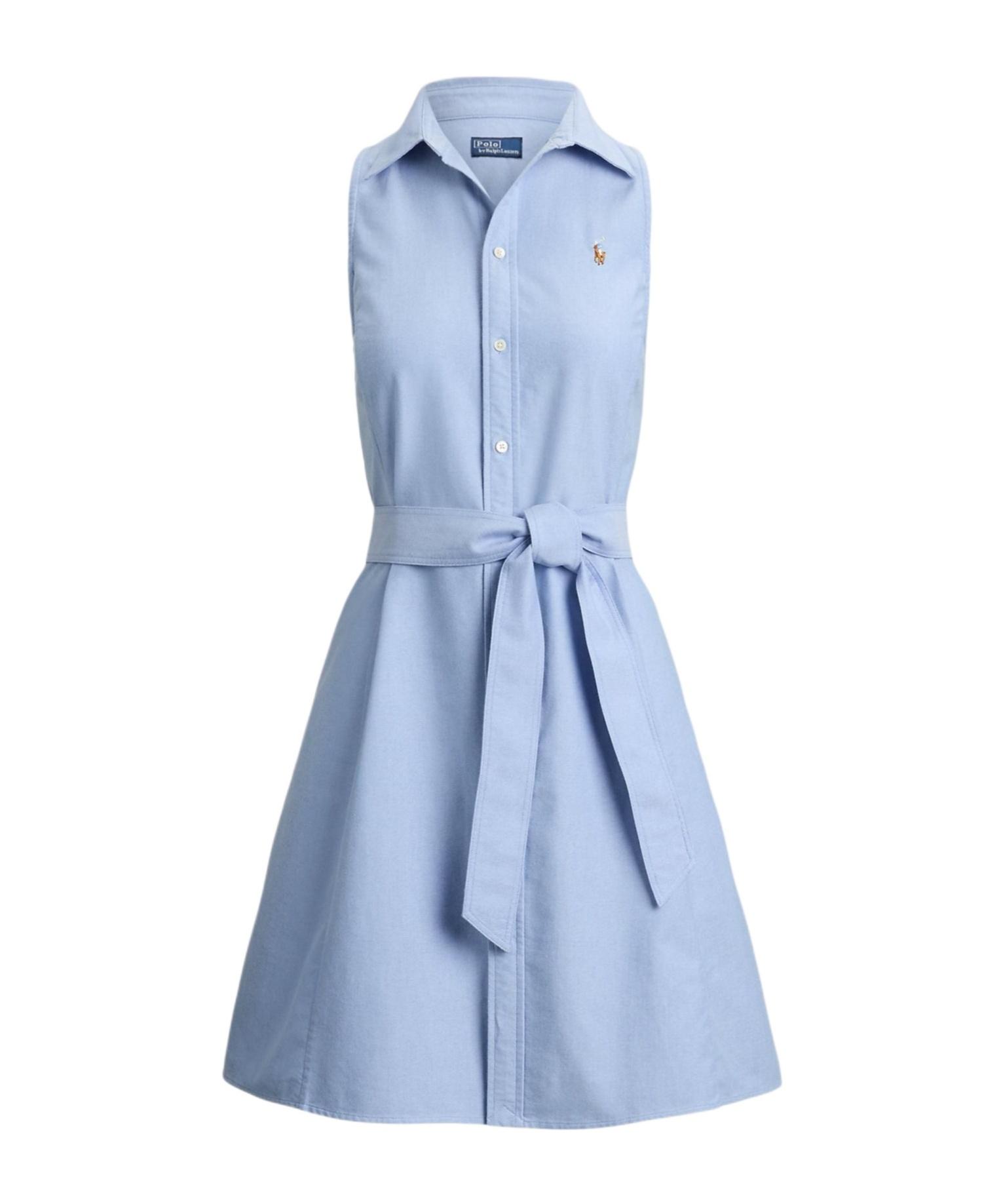 blue or beige dress Womens Blue Polo Dress main image 1