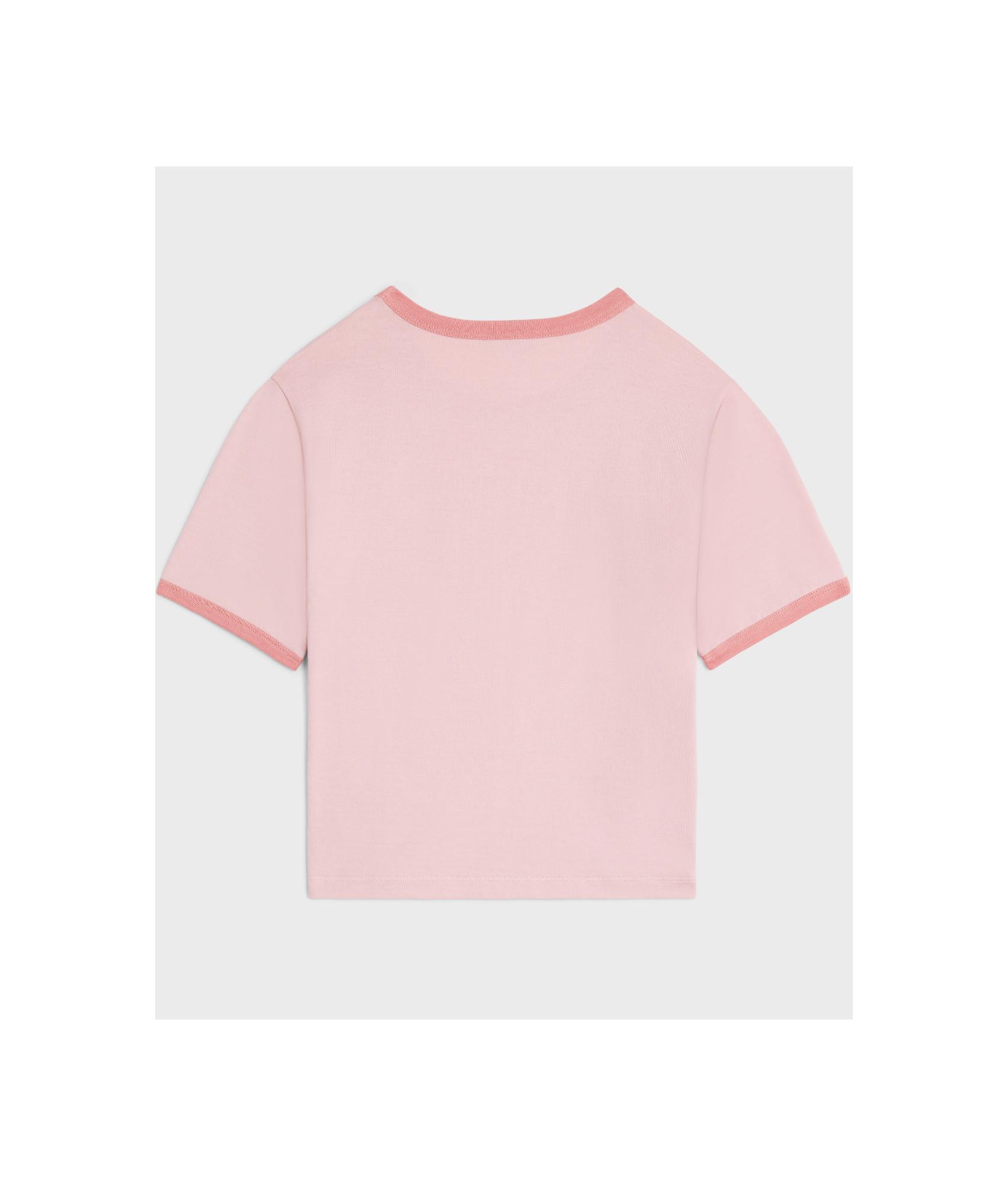 Celine Paris 70S T-Shirt in Pink | Lyst