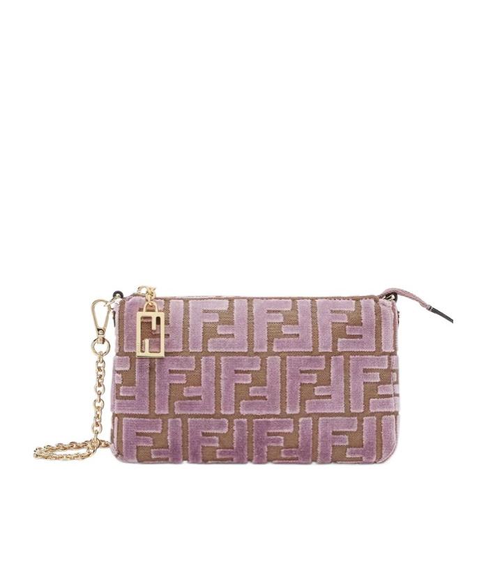 バッグ Jacquard Chain Pochette nude pink Louis Vuitton Pochette Accessoires Pouch Micro Pink Jacquard
