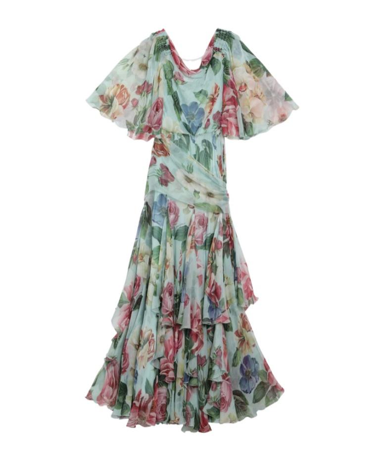 Green Dolce & Gabbana Dresses for Women | Lyst