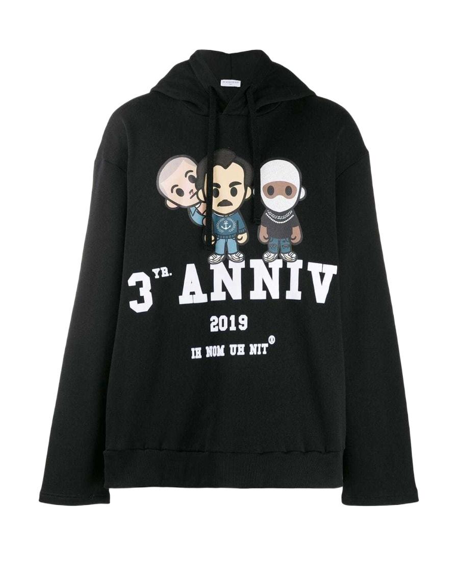 パーカー・フーディ IH NOM UH NIT Men Sweater NMS24222009 NMS18204-BLACK_52070_grande.