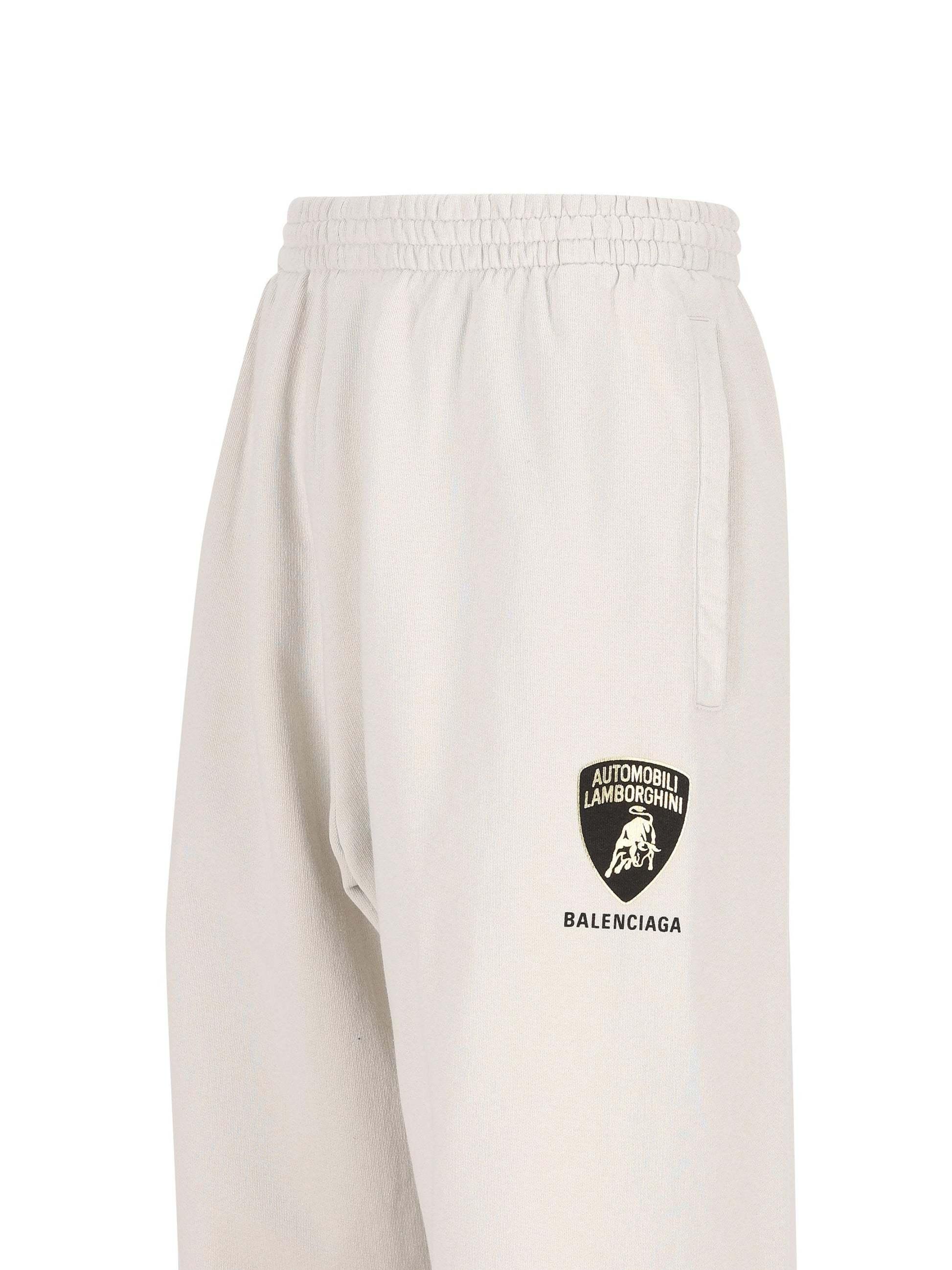 Balenciaga X Automobili Lamborghini Track Pants in White for Men 