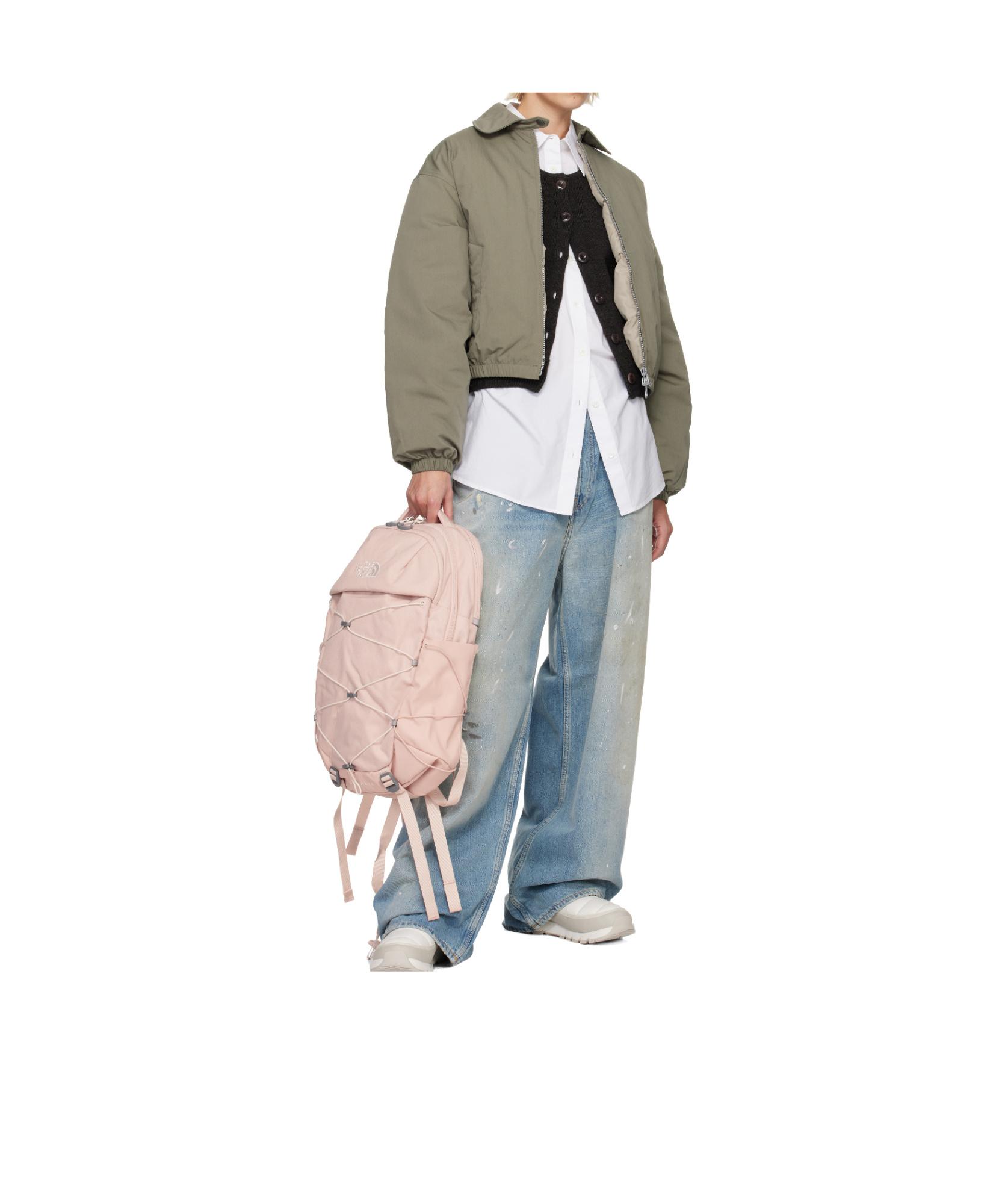 north face borealis backpack light pink The Women's Commuter Laptop - Everyday Travel Bag, Laptop Sleeve, Reflective Details, Moss Dark Heather/Gardenia White-NPF, One Size and the front compartment has internal organization with secure Tas Light Pink North Face