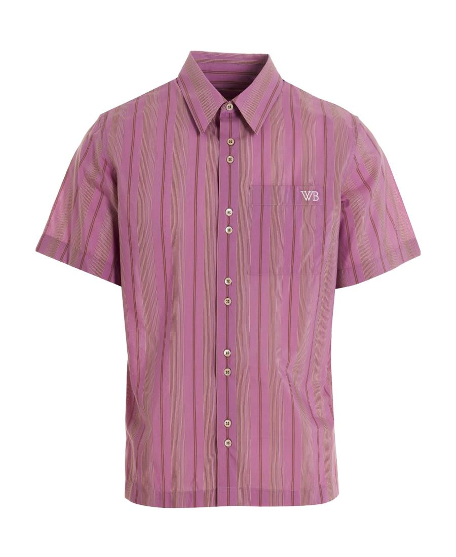 【関税込み】WALES BONNER 'Market' shirt wales bonner MARKET SHIRT Pink