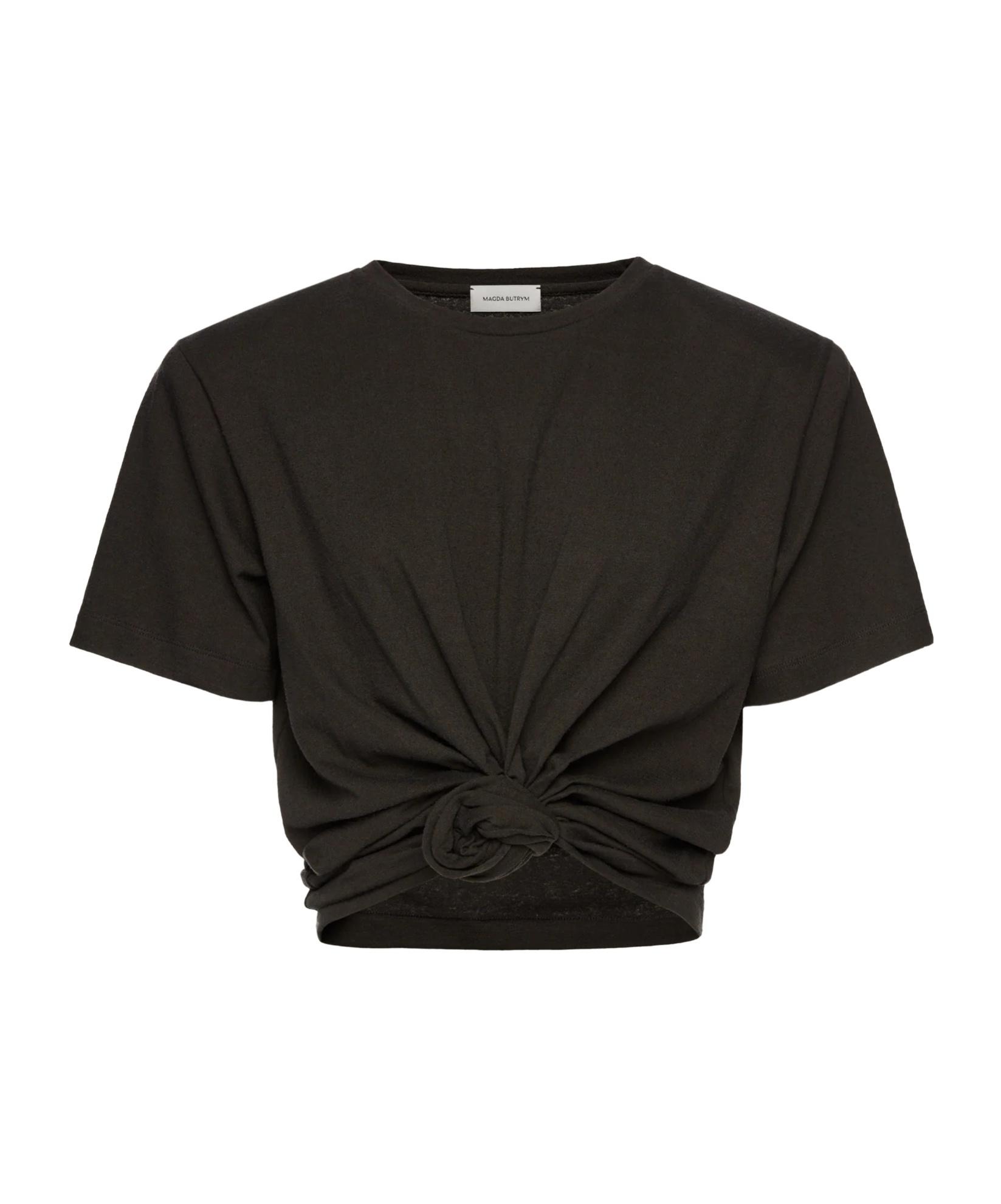 Tシャツ・カットソー MAGDA BUTRYM FW25 'PF23 03' blouse (265723 BLACK) Magda Butrym T-shirts for Women | Online Sale up to 50% off