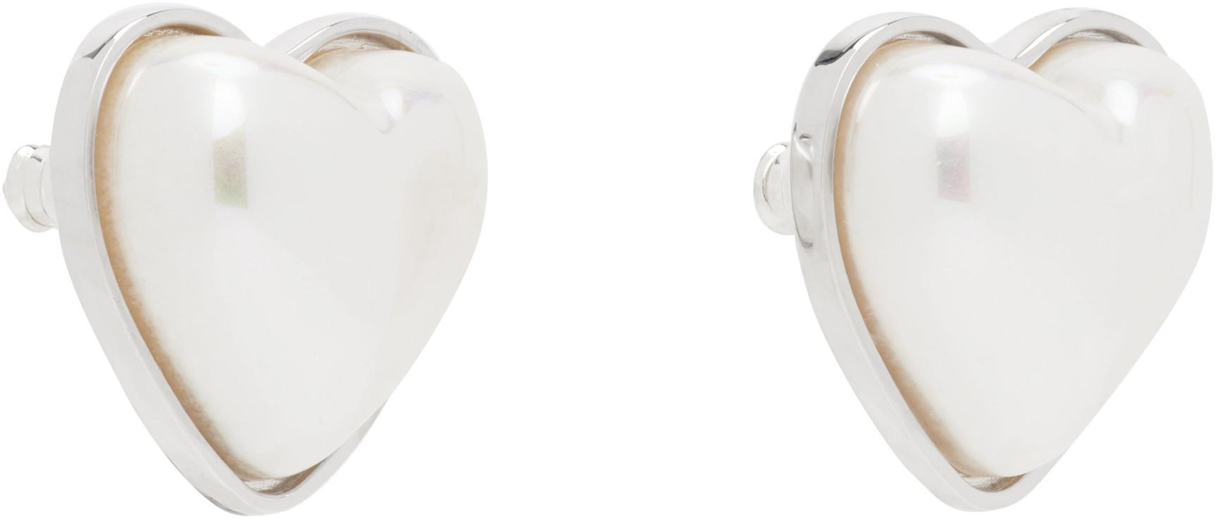 【AMBUSH】HEART EARRINGS 2色展開 Gold Silver 要在庫確認 AMBUSH ピアス 「AMBUSH/アンブッシュ」HEART EARRINGS/ハート